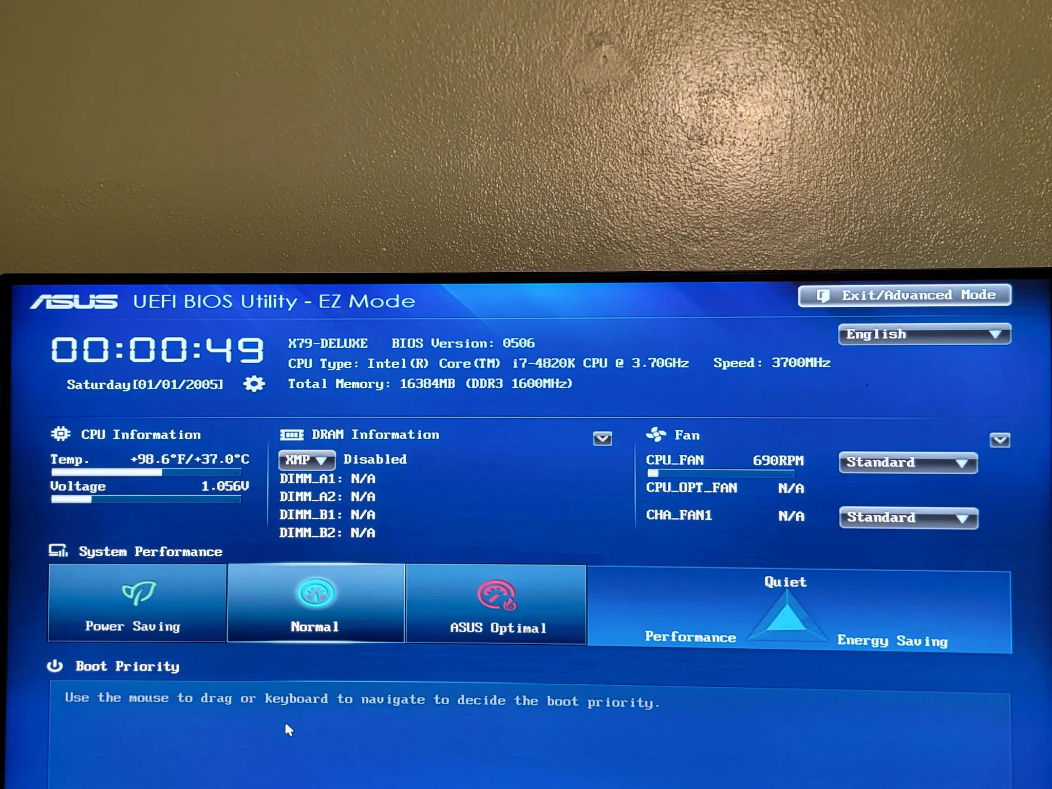 ASUS X79-Deluxe W/i7 4820K X79 ATX Motherboard DDR3