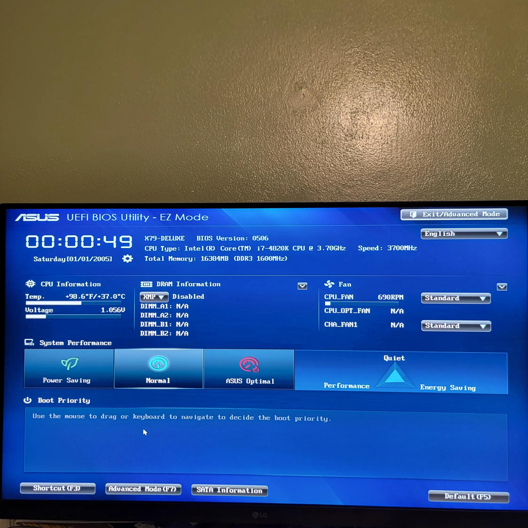 ASUS X79-Deluxe W/i7 4820K X79 ATX Motherboard DDR3