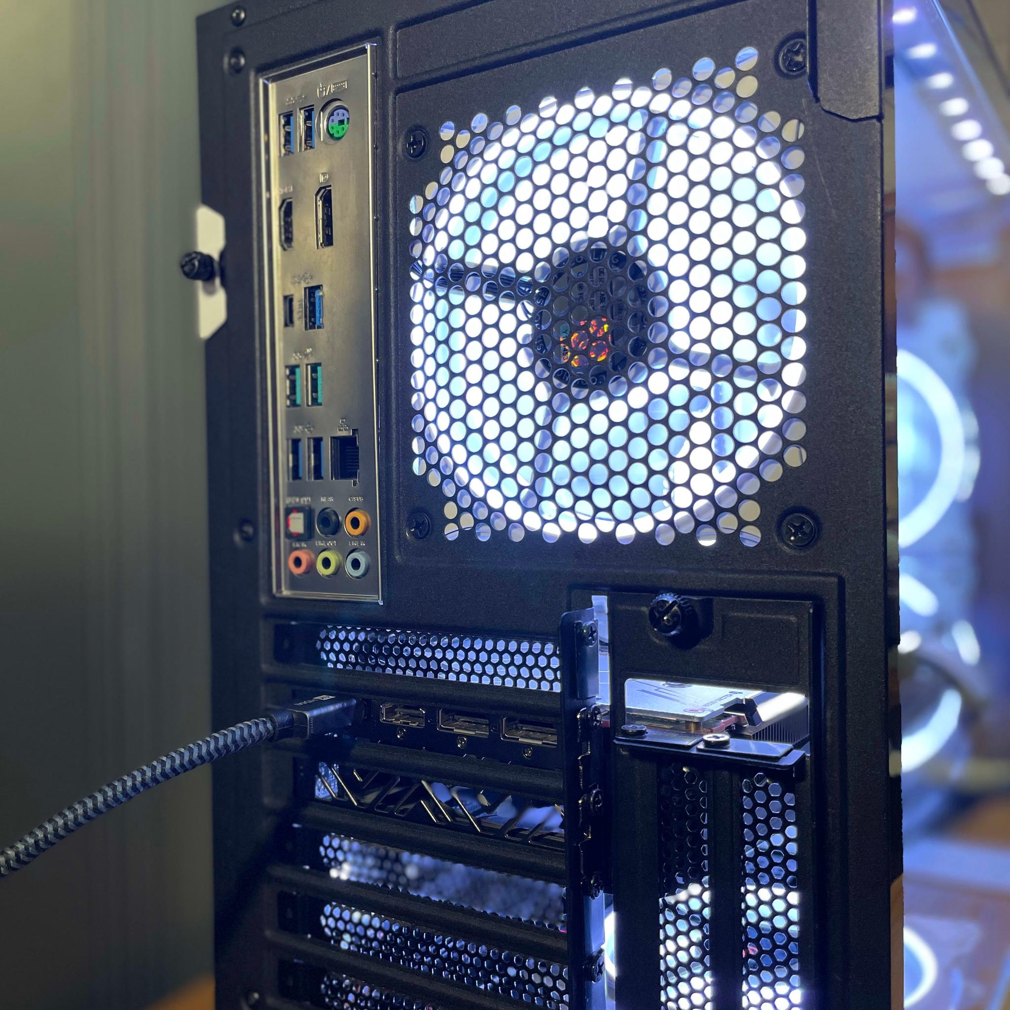 Ryzen 7 + 5700 XT Gaming PC w/ 32GB RAM, 3TB SSD Storage, Windows 10 Pro