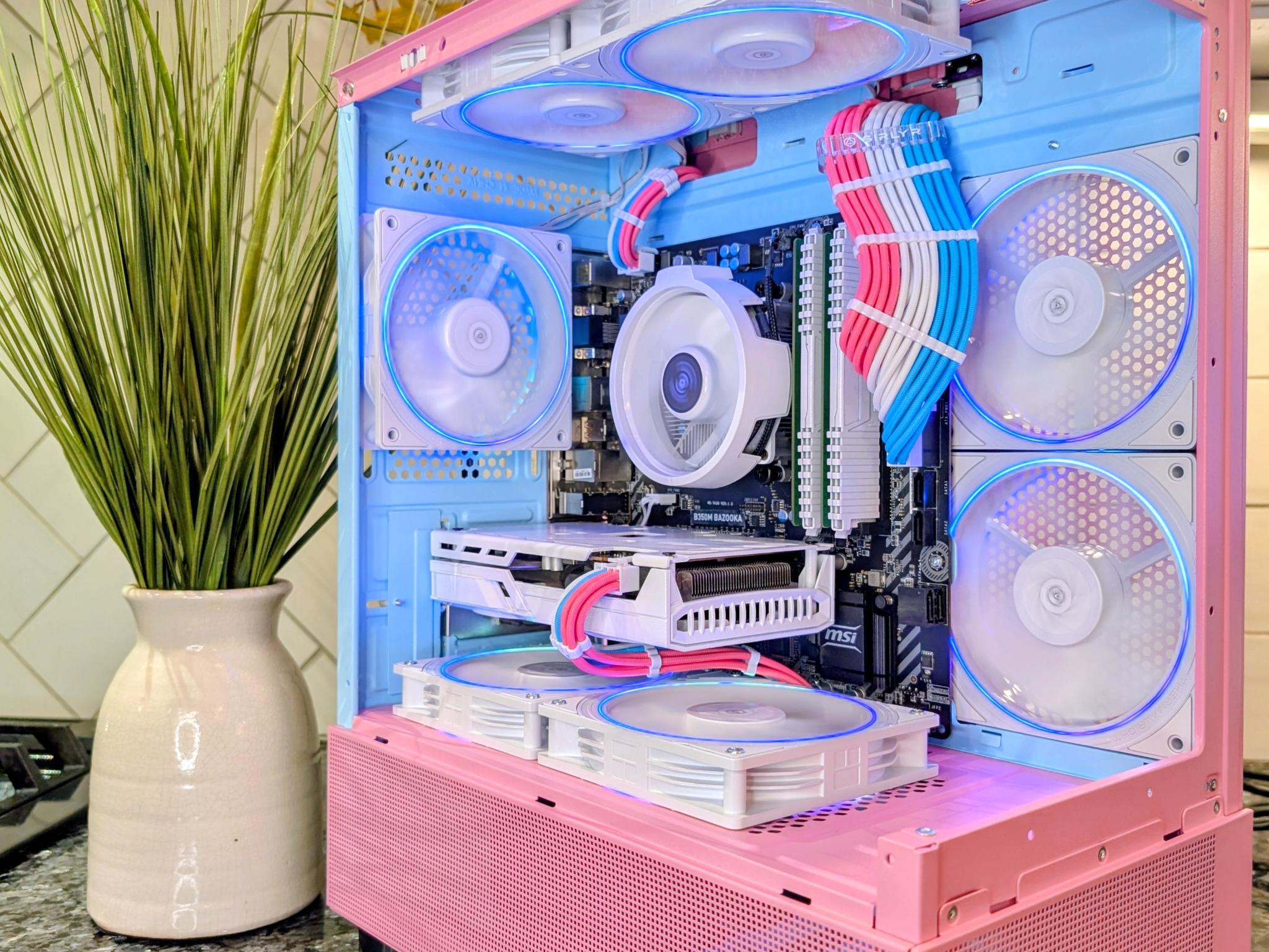 Gaming PC 🍭SUGAR RUSH⚡ AMD RYZEN RADEON