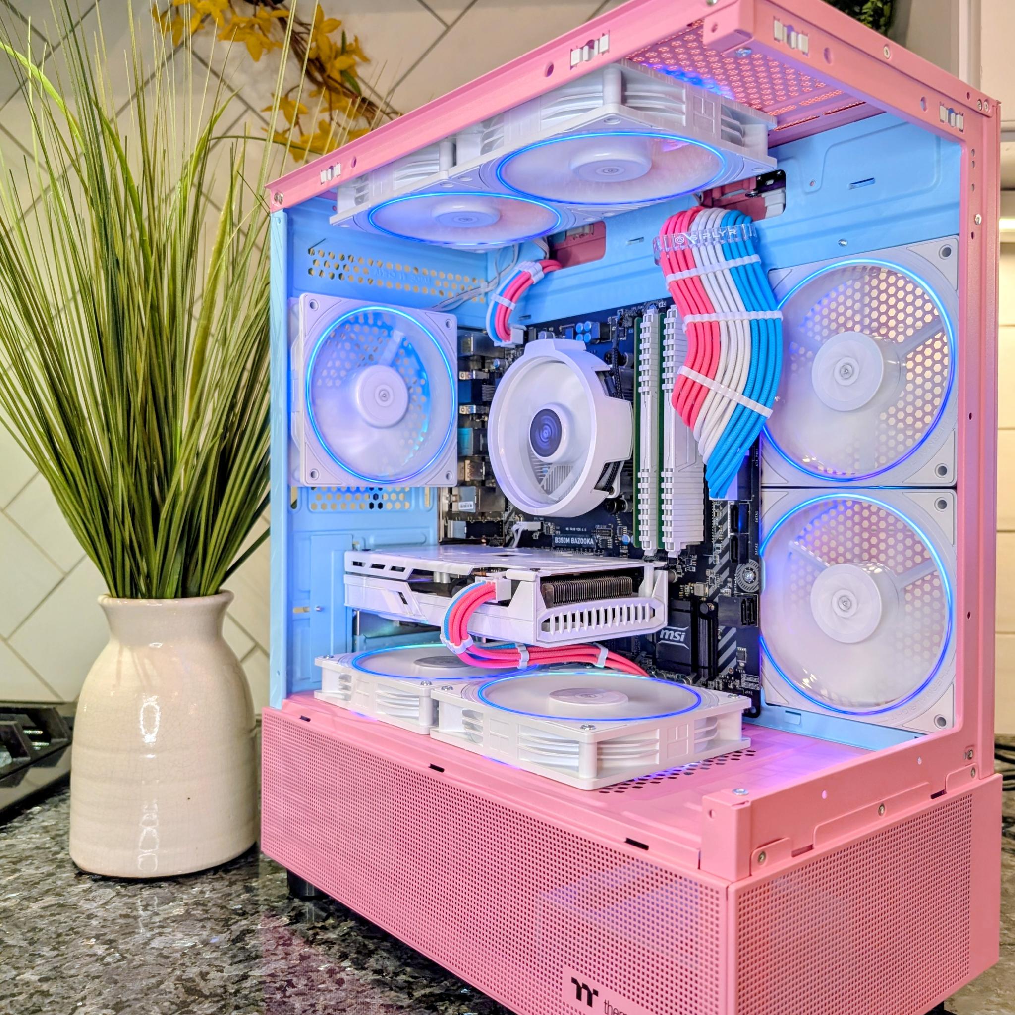 Gaming PC 🍭SUGAR RUSH⚡ AMD RYZEN RADEON