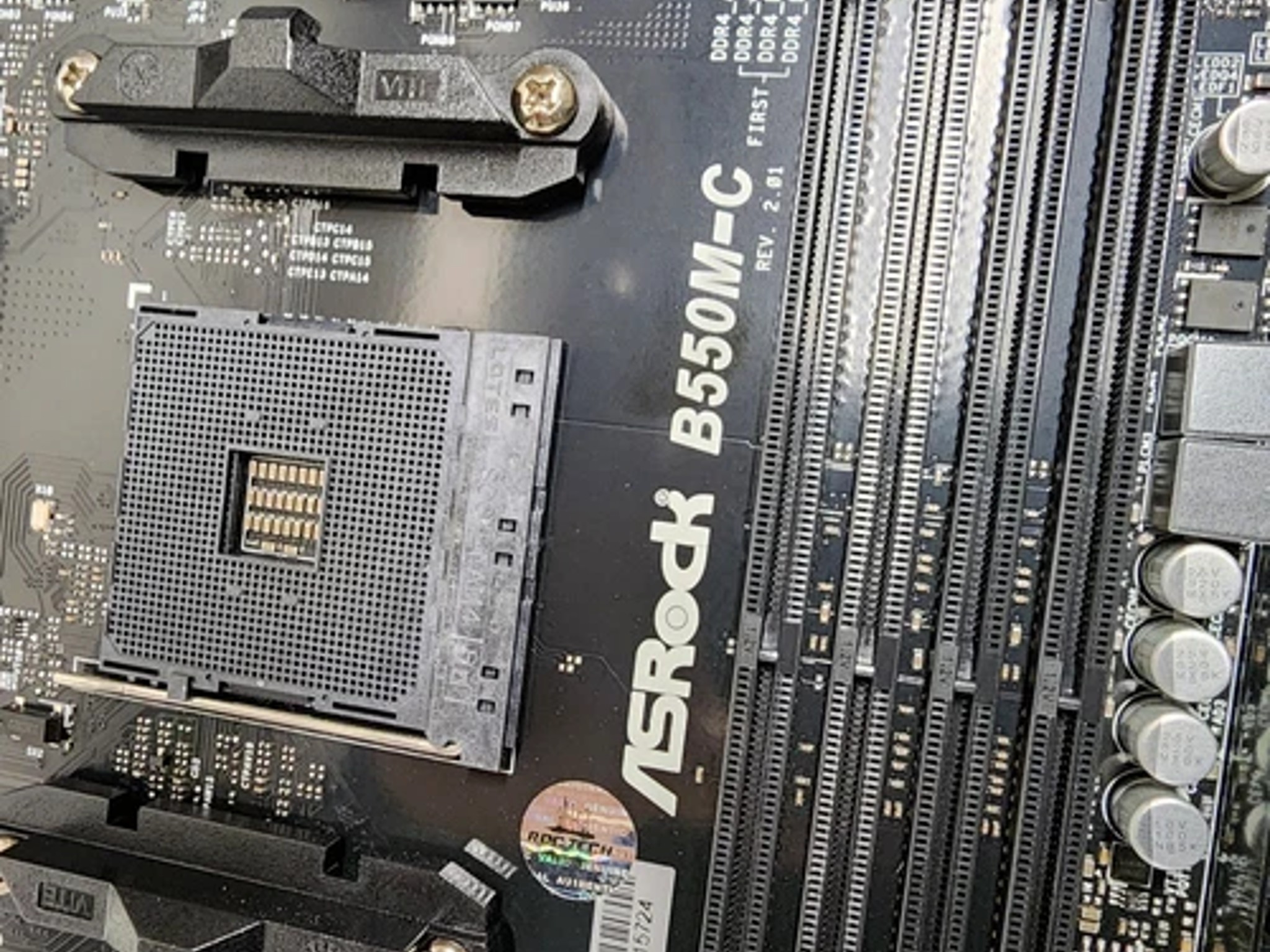 UPDATED BIOS ASROCK B550M-C WIFI AM4 DDR4 MATX MOTHERBOARD