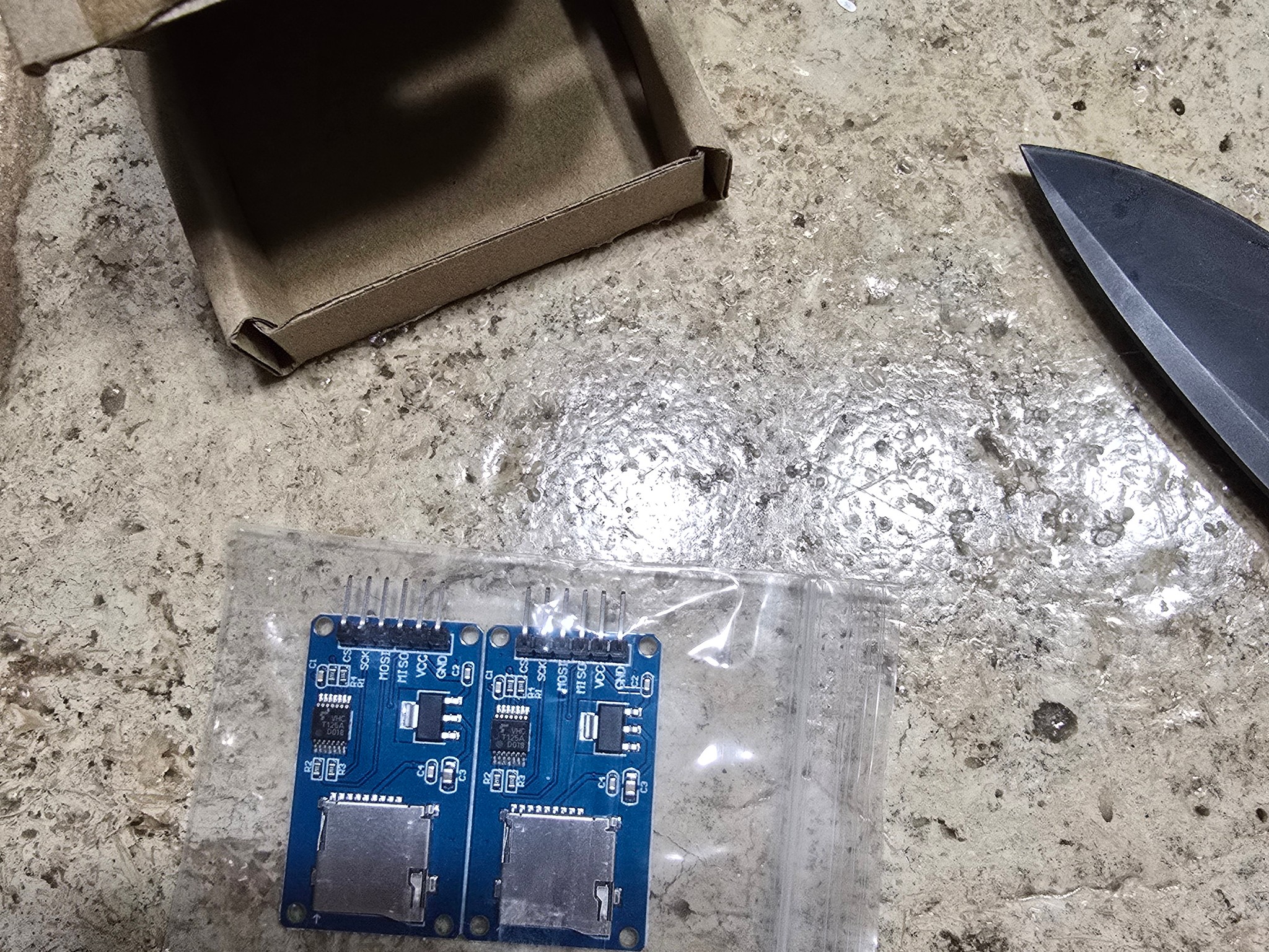 Micro SD Storage Board Memory Shield Expansion Module 6 Pin SPI Interface Mini TF Card Reader