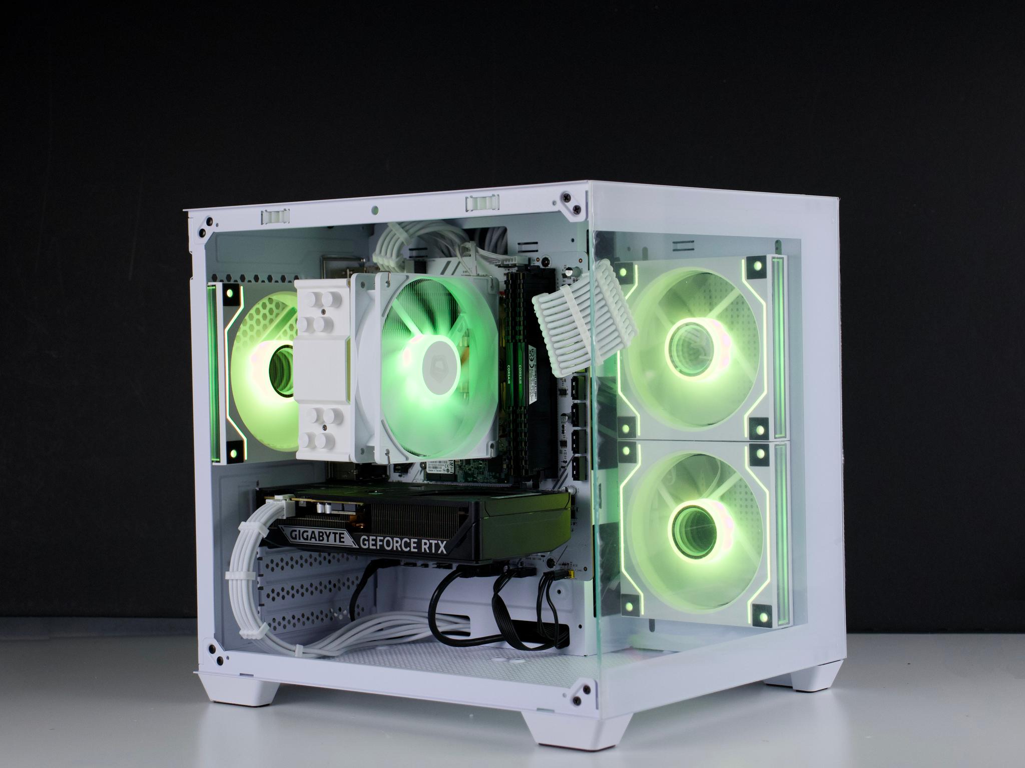 🧊❄️🧊 White Gaming PC – RTX 5060, Ryzen 5 5600X, 32GB RAM, 960GB SSD - WiFi, BlueTooth 🧊❄️🧊
