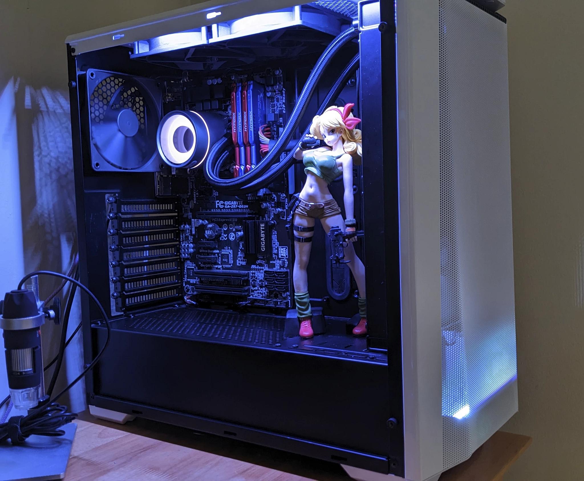 Intel Core i5 4440 | NVIDIA RTX 2060 | 24GB RAM | 1TB SSD | 2TB HDD | Liquid Cooled with RGB 