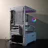 White Gaming PC | Windows 11 Pro | RX480 | R3 3100 | 512GB SSD | 16 GB RAM | WiFi and BLE