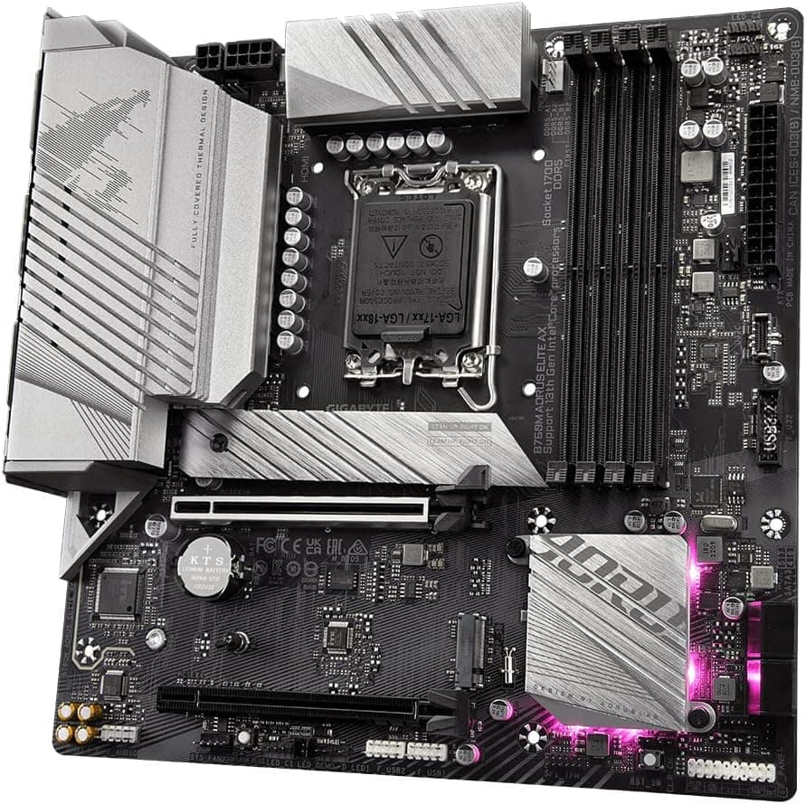 Gigabyte B760M Aorus Elite AX DDR5 Intel Socket LGA 1700 Motherboard BRAND NEW