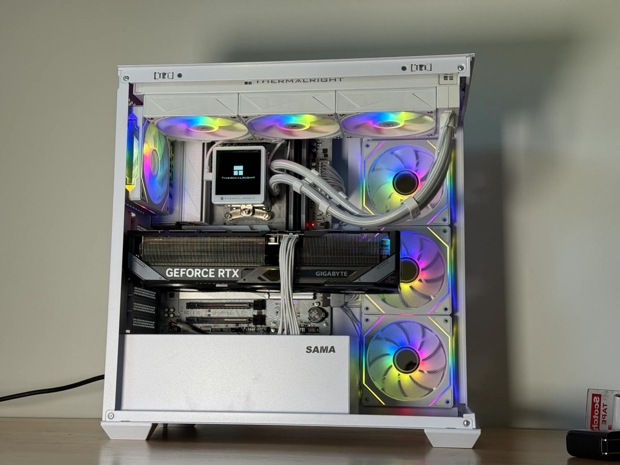 RTX 5090 Ryzen 9950x Gaming/Workstation Behemoth 96gb DDR5 4TB SSD