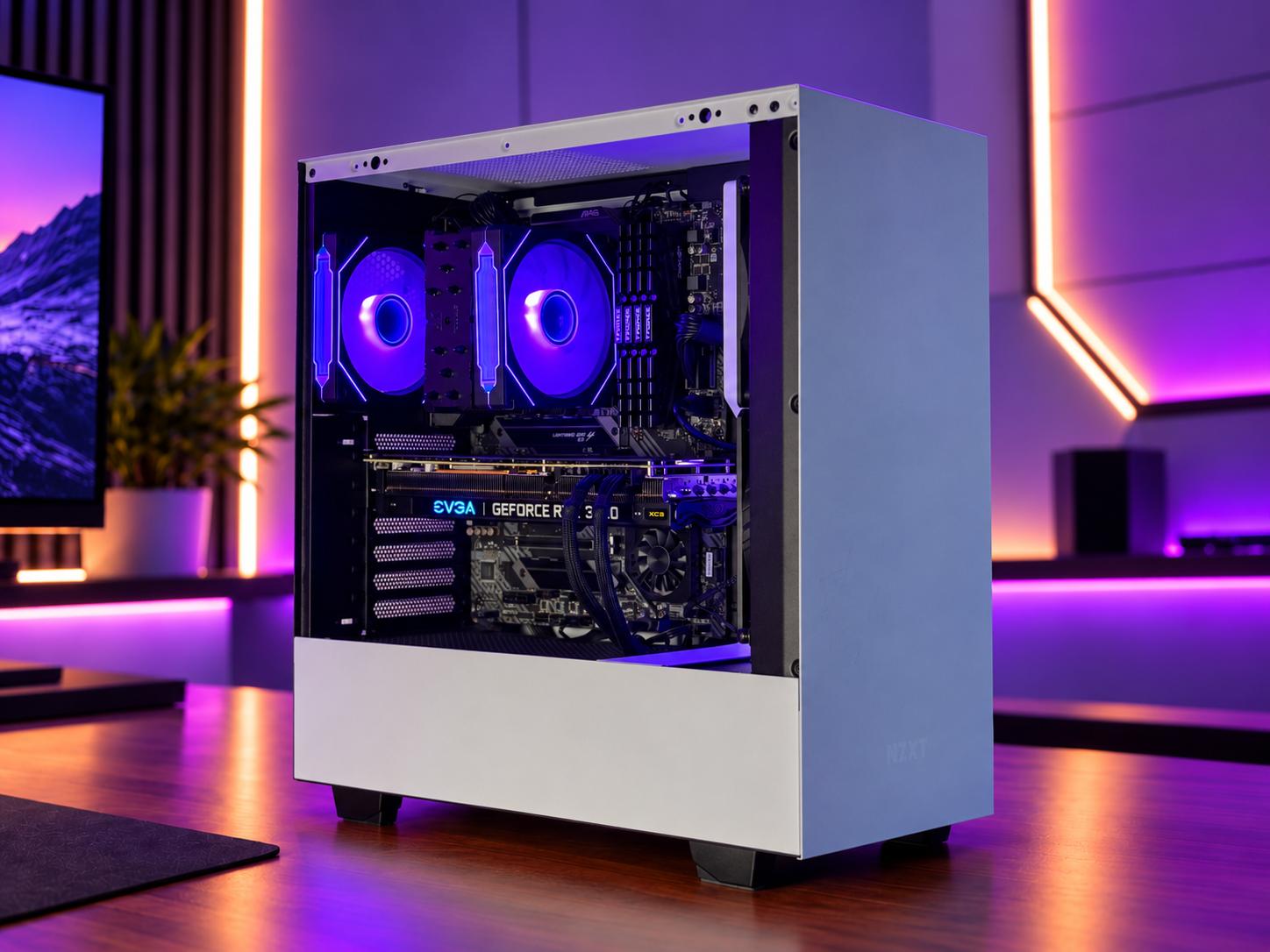 🌠SUPERNOVA Gaming PC | RTX 3080 | Ryzen 7 5800x | 32GB RAM | 500GB NVME+1TB SATA SSD | FREE SHIP