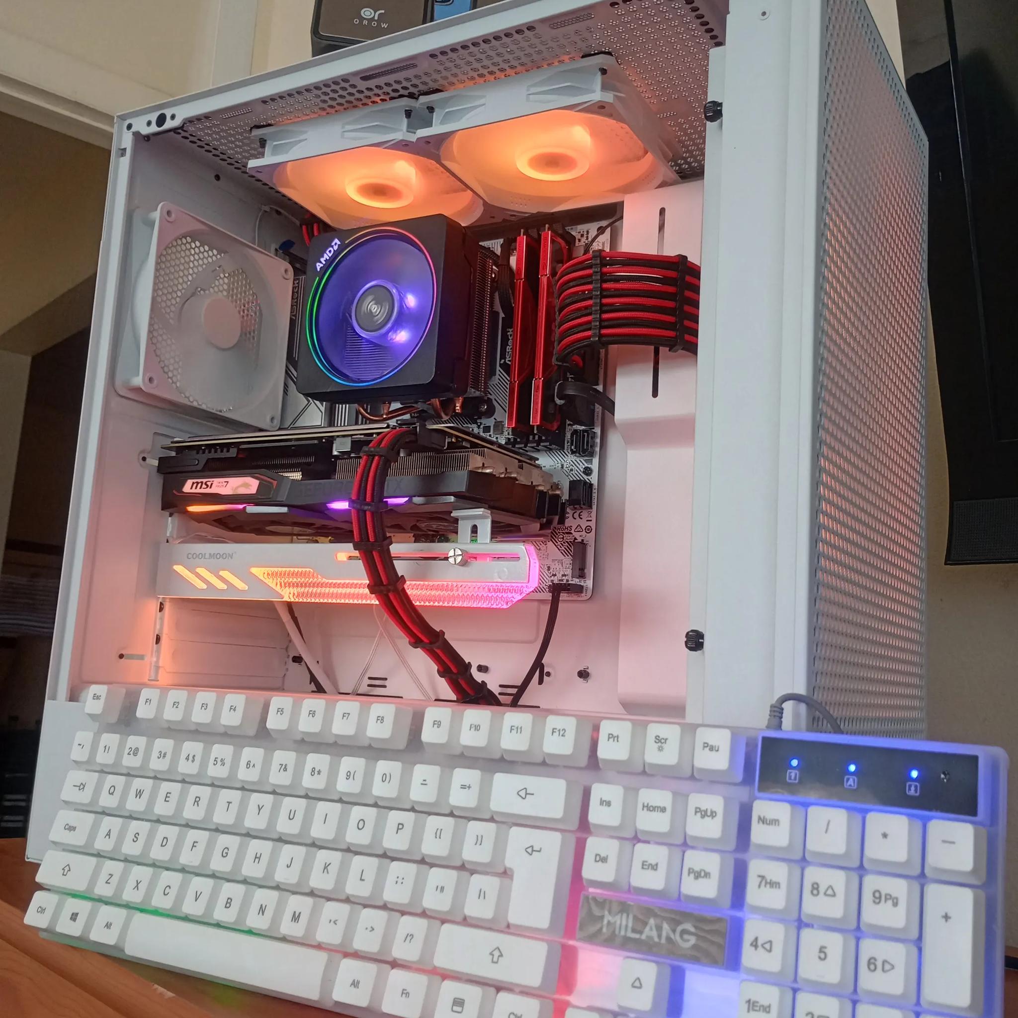 Newly Built 1080p gaming desktop w/Ryzen 5 3600/ RTX 2060 Super w/ 8GB VRAM