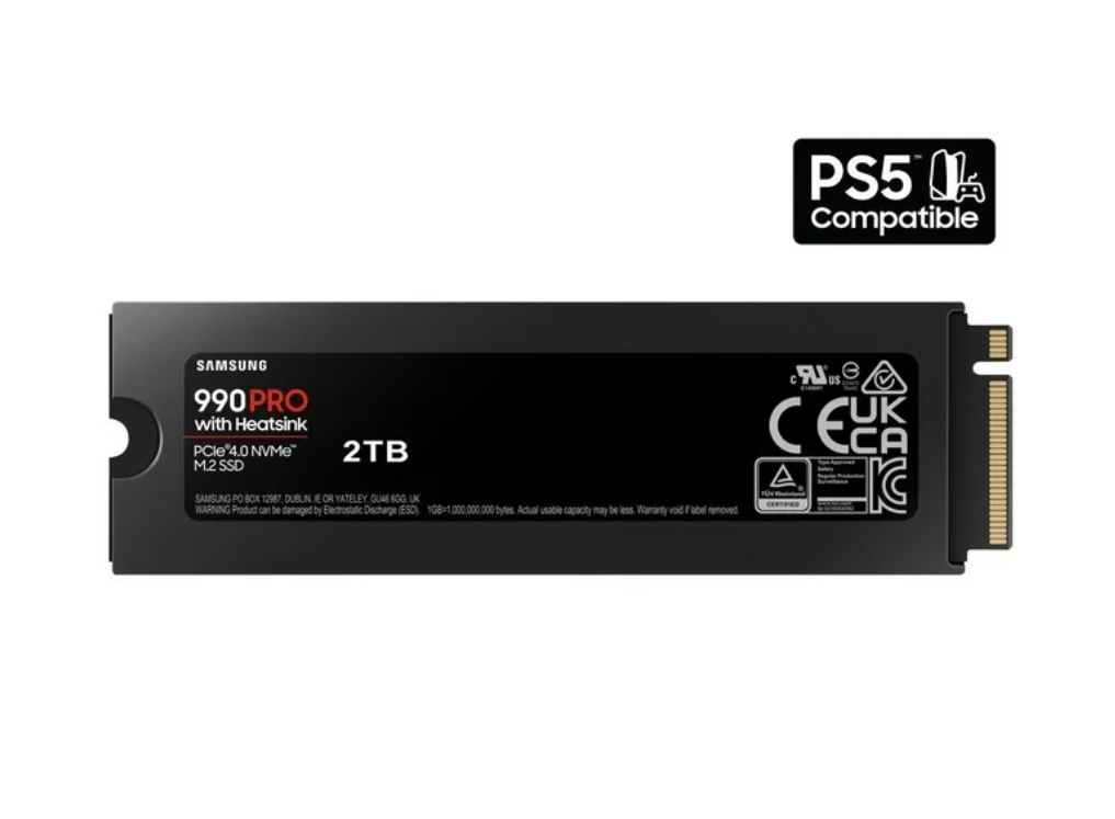 Samsung 990 PRO W/Heatsink 2TB