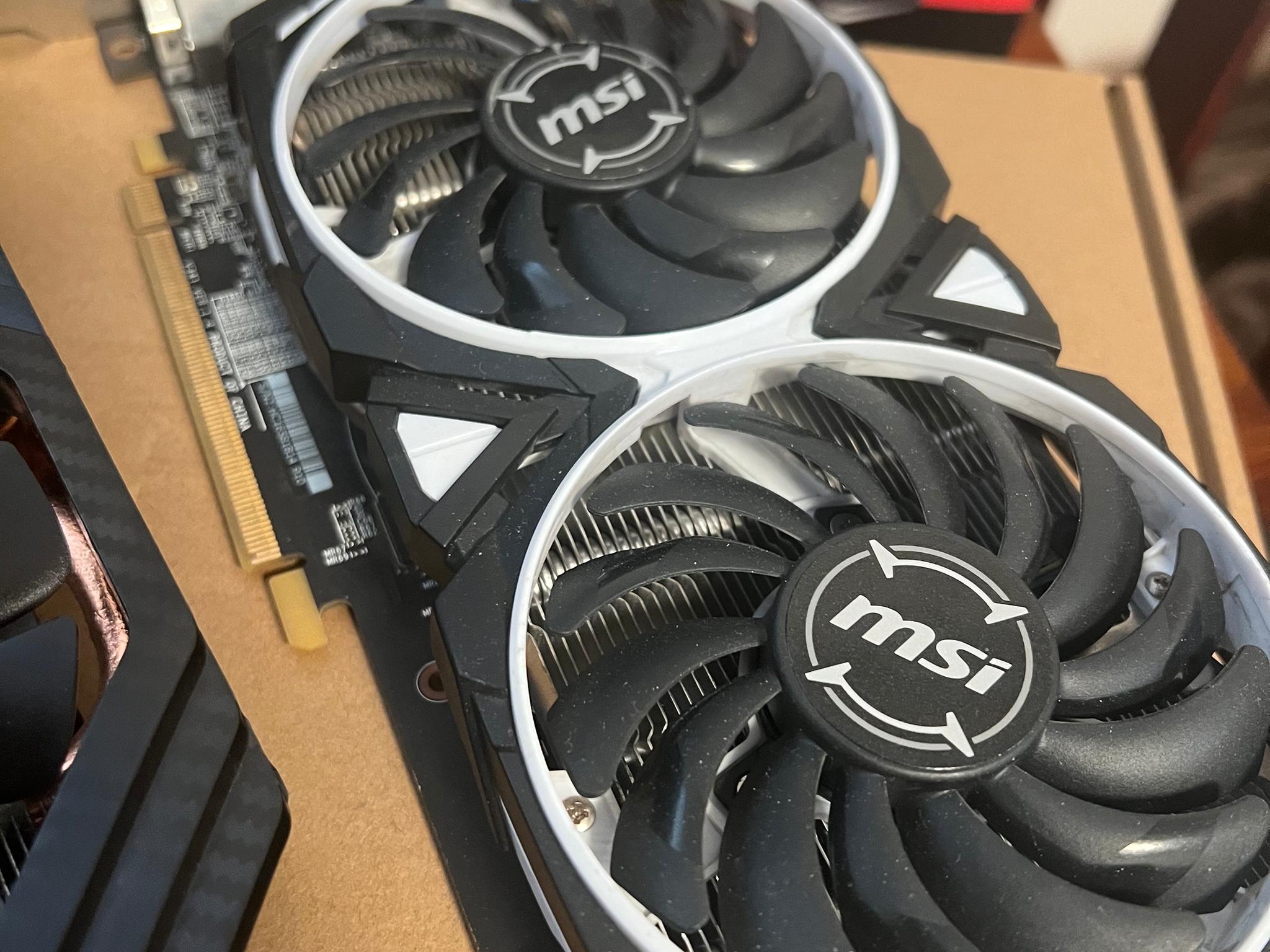 (2PACK) XFX RX 580 8GB + MSI RX 580 4GB AMD RADEON GAMING GRAPHICS CARD