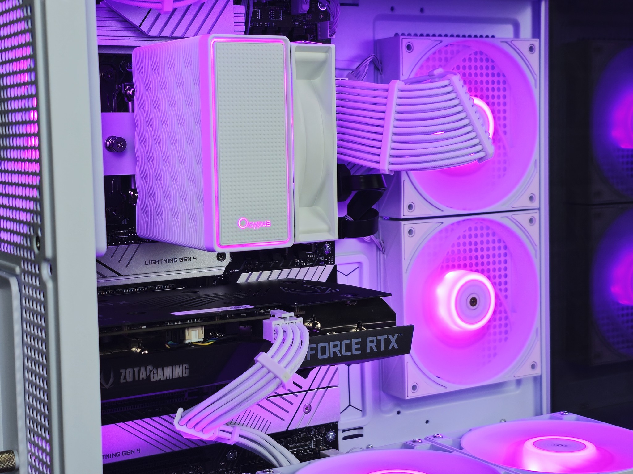 🎄Nvidia 3060 12GB • i5 14400F • 16GB DDR5 • 1TB SSD • WiFi + BT • Plug n' Play White Gaming PC