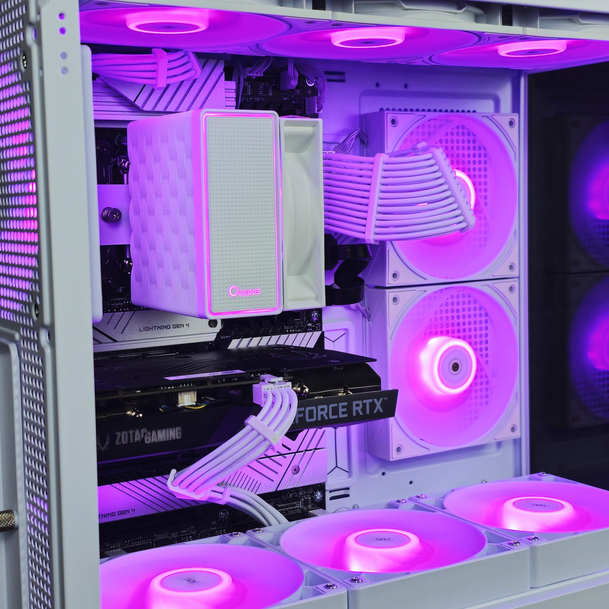 🎄Nvidia 3060 12GB • i5 14400F • 16GB DDR5 • 1TB SSD • WiFi + BT • Plug n' Play White Gaming PC