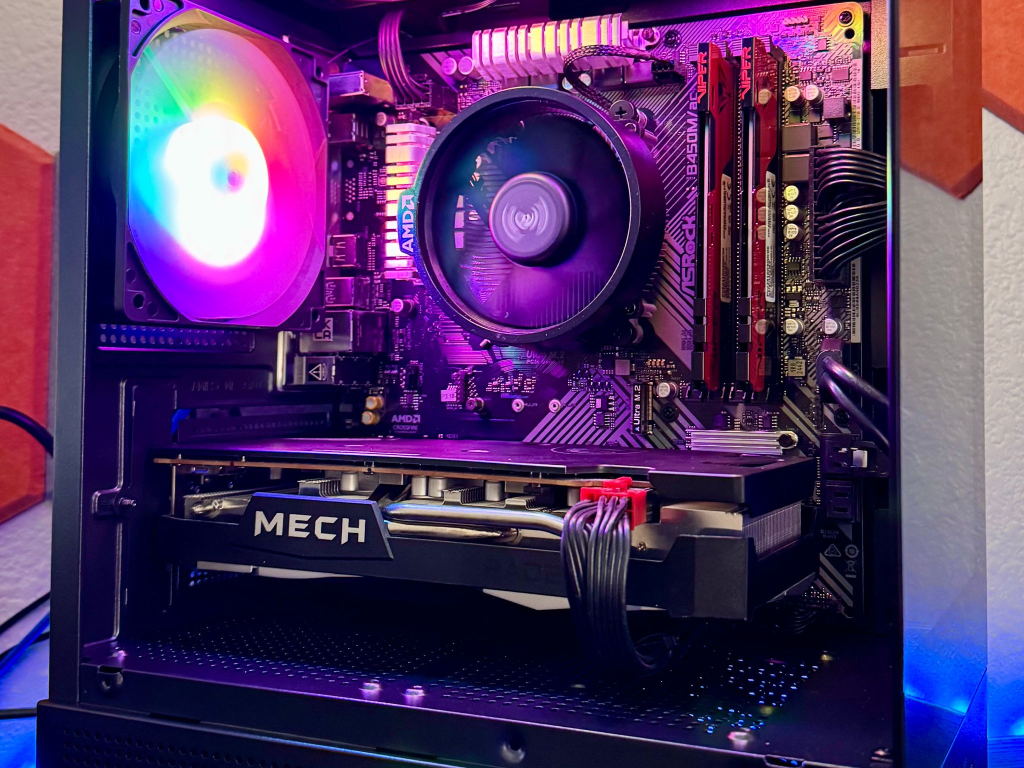 🔥 BUDGET 1080p GAMING BEAST — RYZEN 5 5500 + RX 6600 🔥