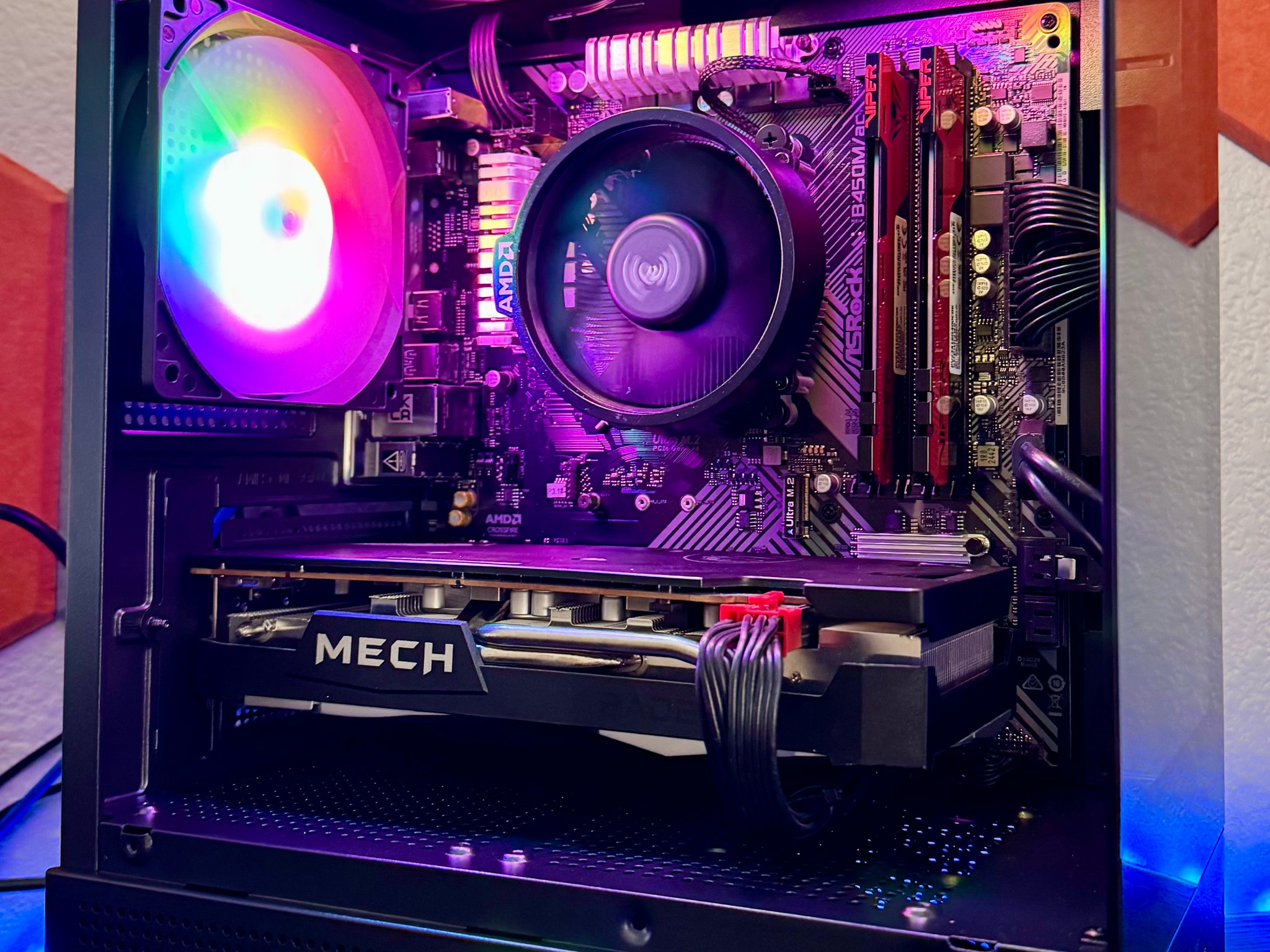 🔥 BUDGET 1080p GAMING BEAST — RYZEN 5 5500 + RX 6600 🔥