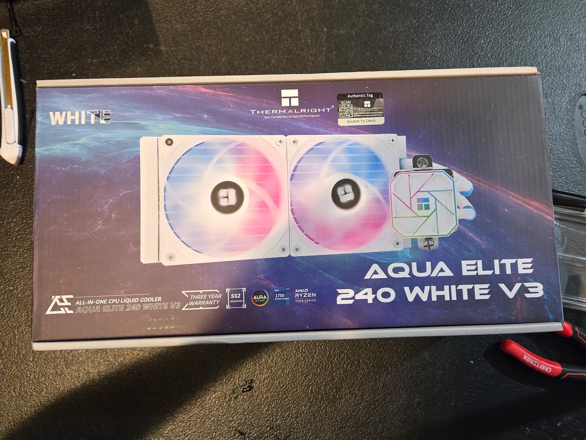 Thermalright Aqua Elite 240 White V3 AIO Liquid Cooler