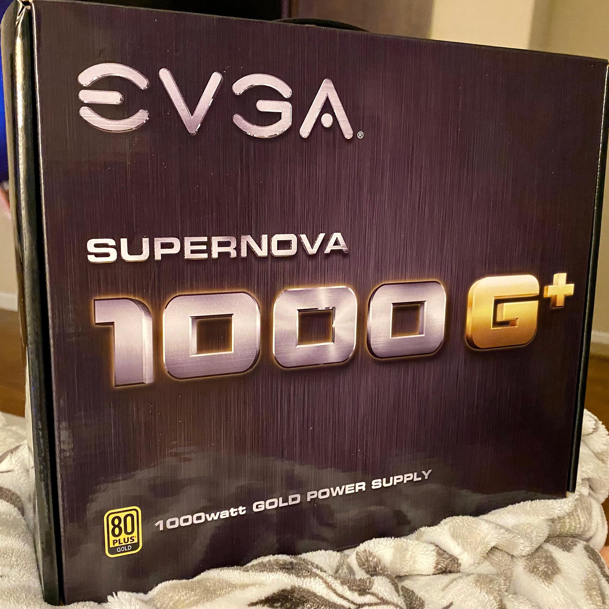 EVGA Supernova 1000 G+ Gold Rated PSU - Complete, Mint Condition