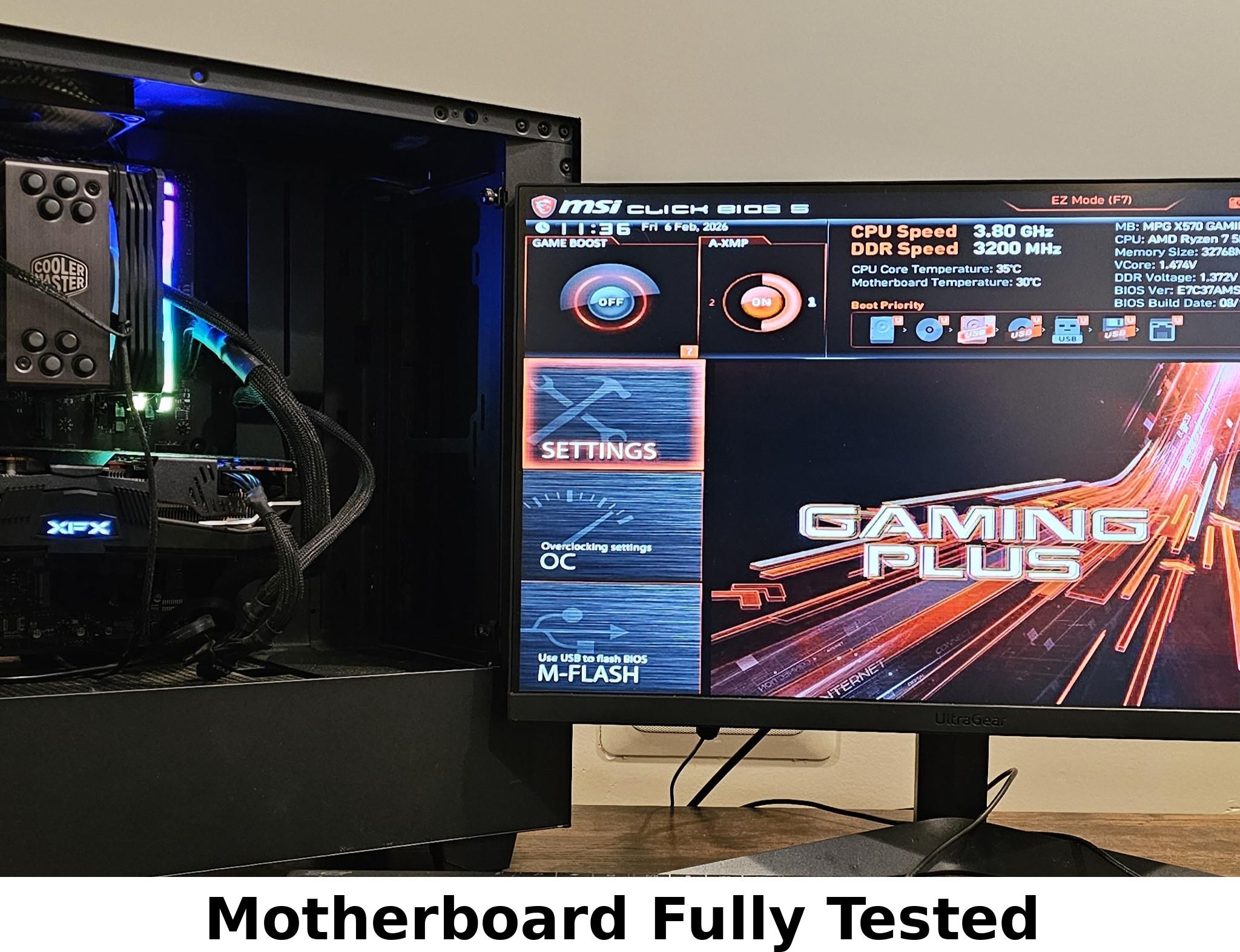MSI MPG X570 Gaming Plus (MS-7C37) - Fully Tested
