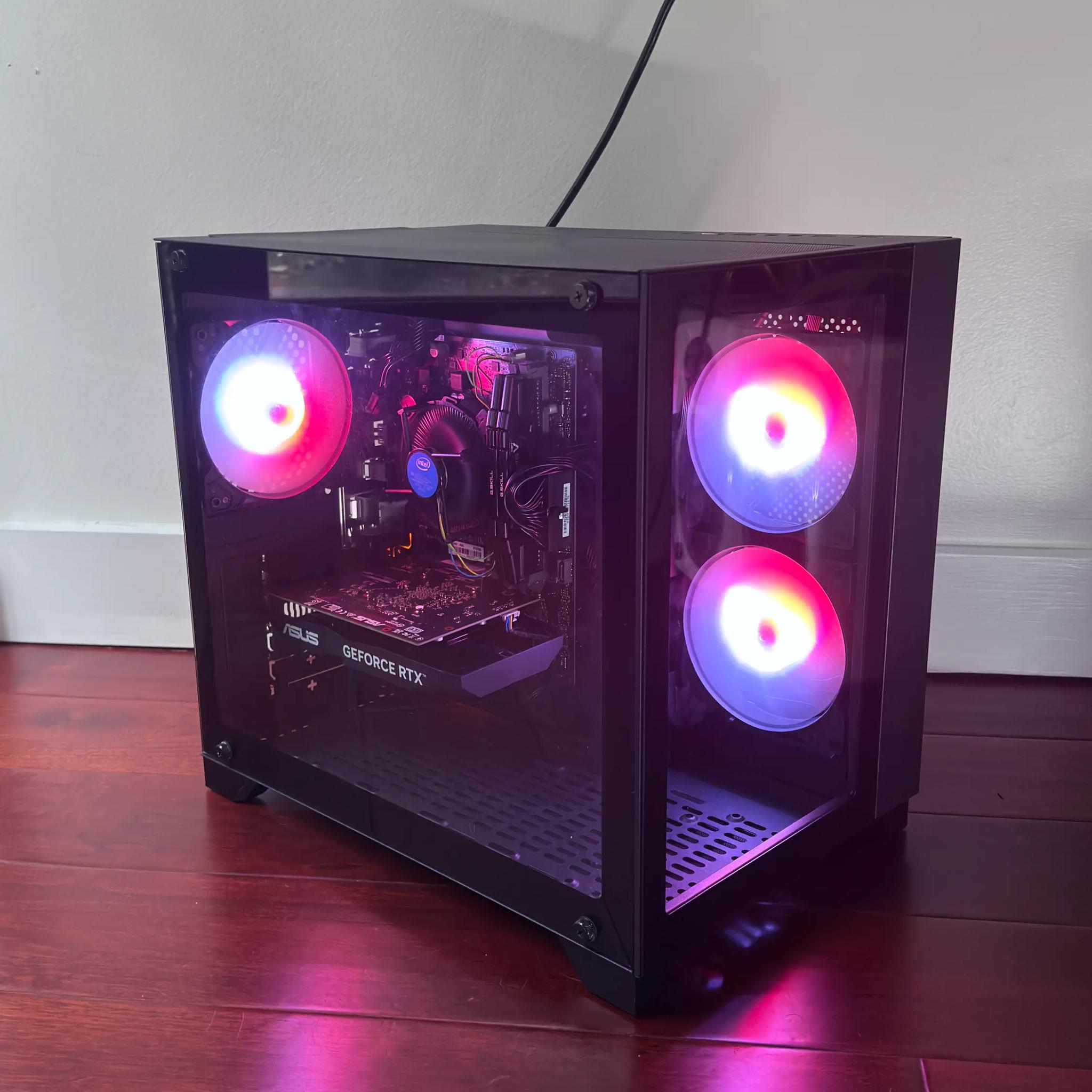 Custom Gaming PC i5 RTX 3050, 32gb ram, 512gb ssd