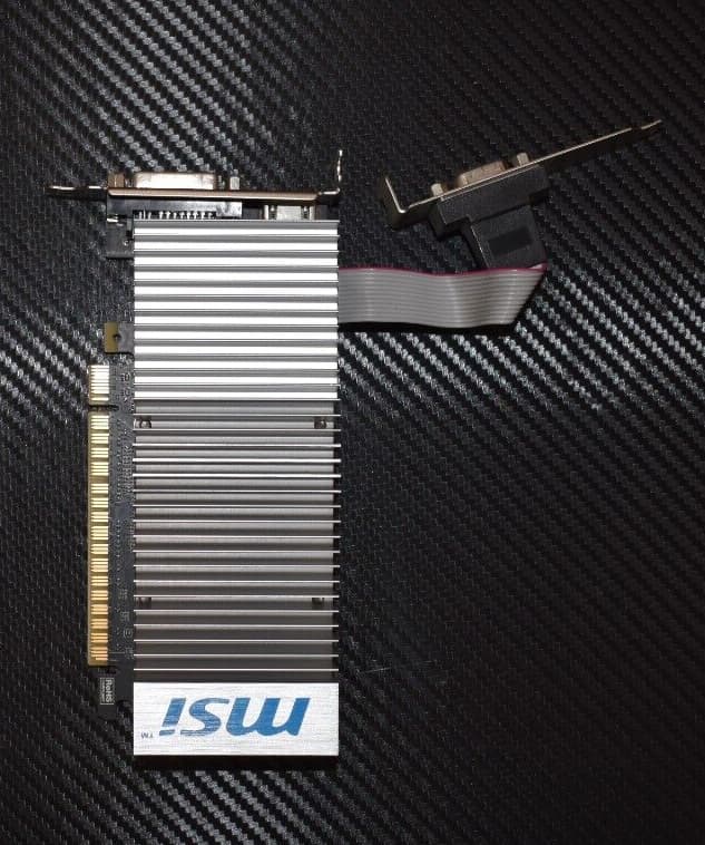 MSI Nvidia GeForce 8400 GS 1GB GDDR3 Low Profile Graphics Card - DVI HDMI VGA