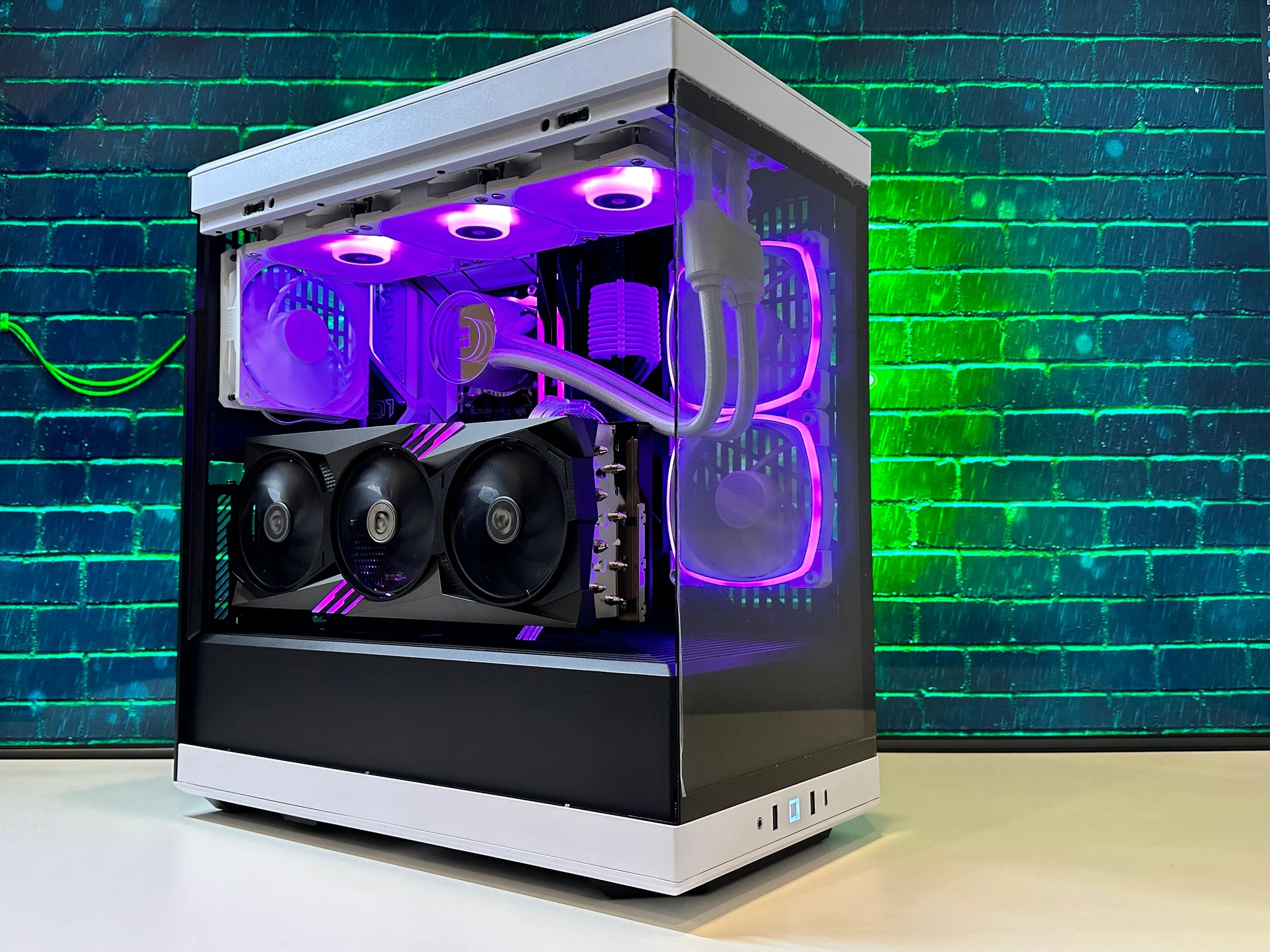 💚💚Green Team Gaming PC💚💚-Nvidia RTX 4090 24GB-Intel i9 12900K 16Core-64GB DDR5 RAM-2TB NVME