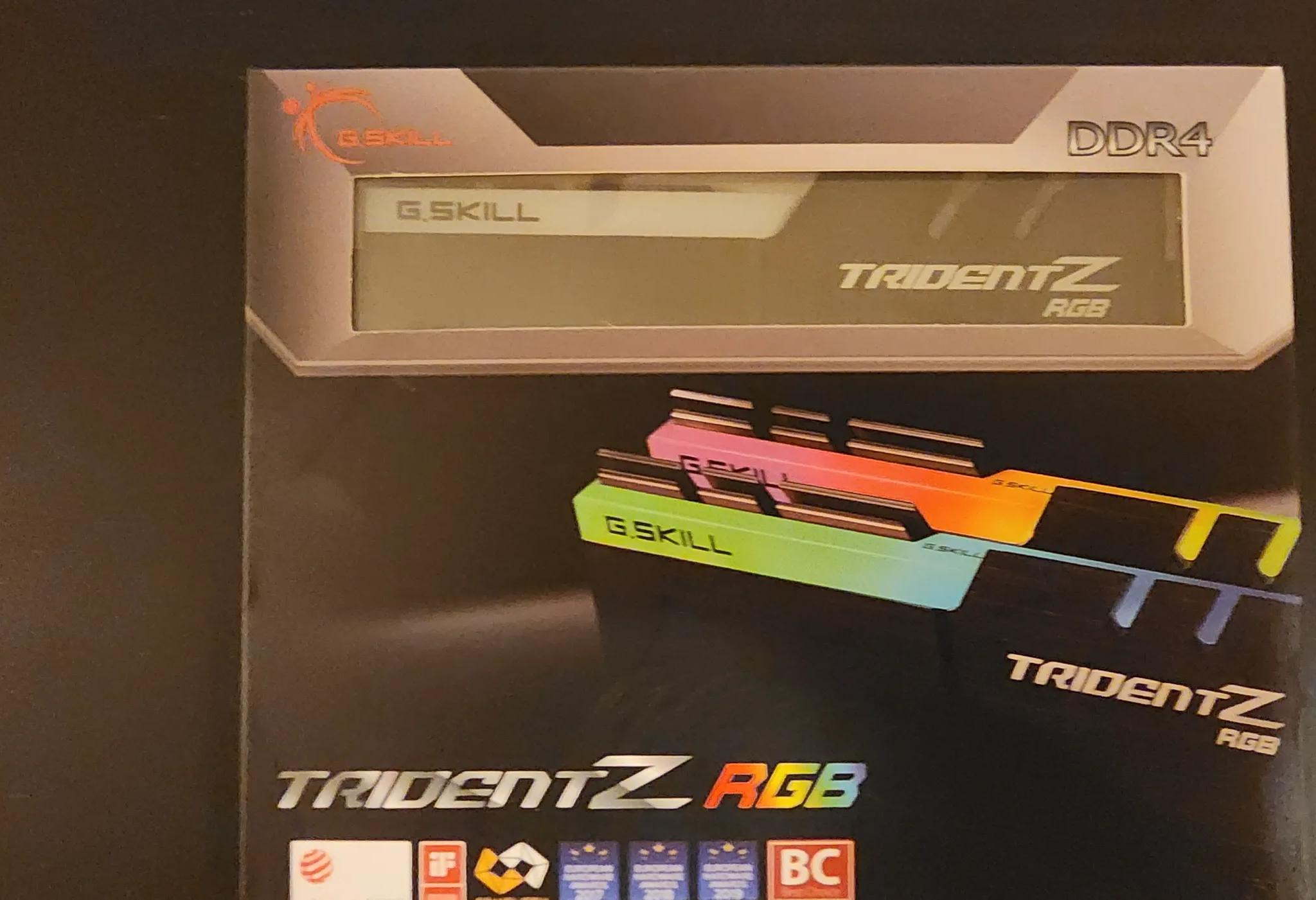G.Skill TridentZ RGB 2x16GB DDR4-3200 CL14-14-14-34