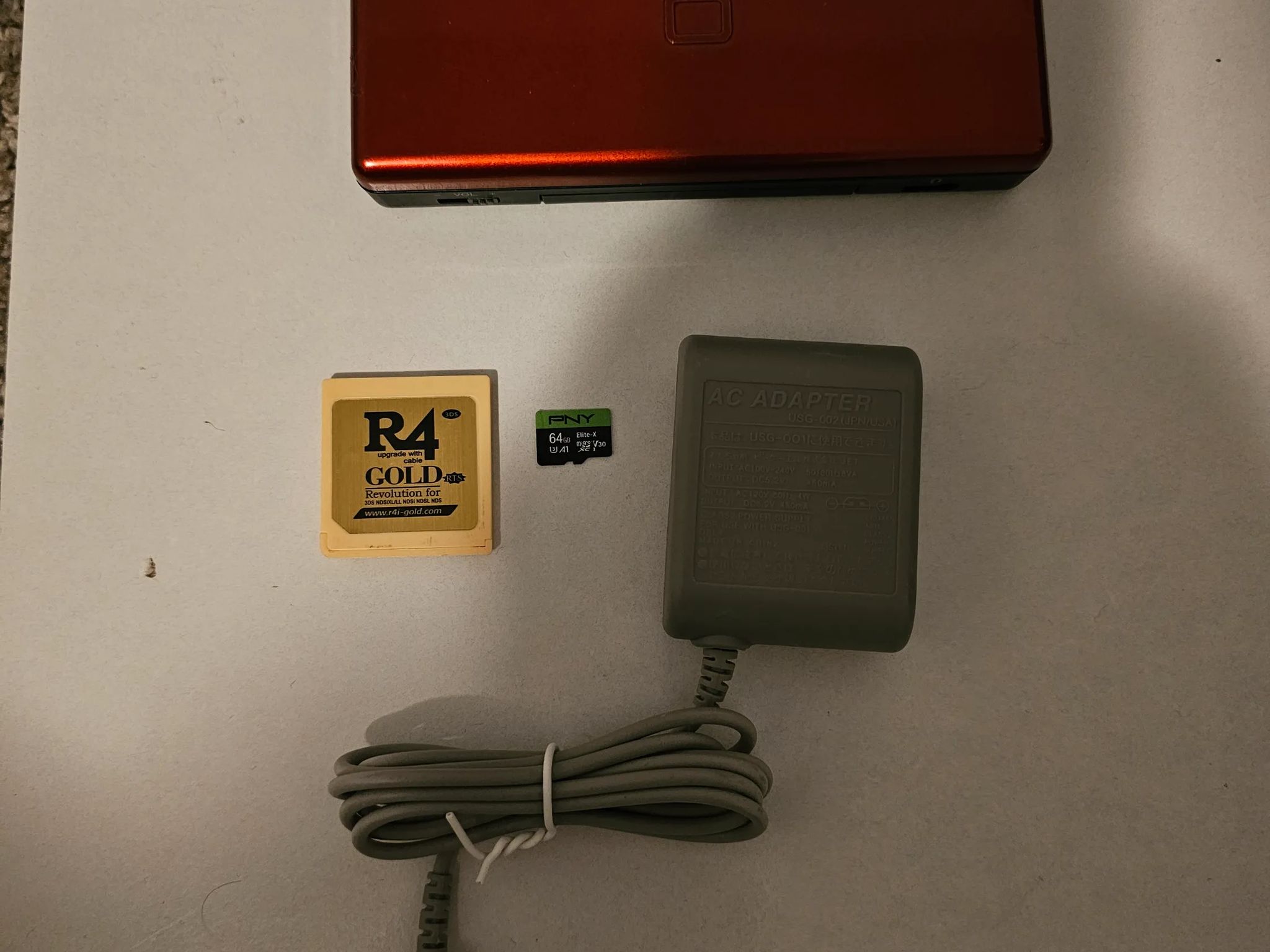 Nintendo DS Lite Red Black