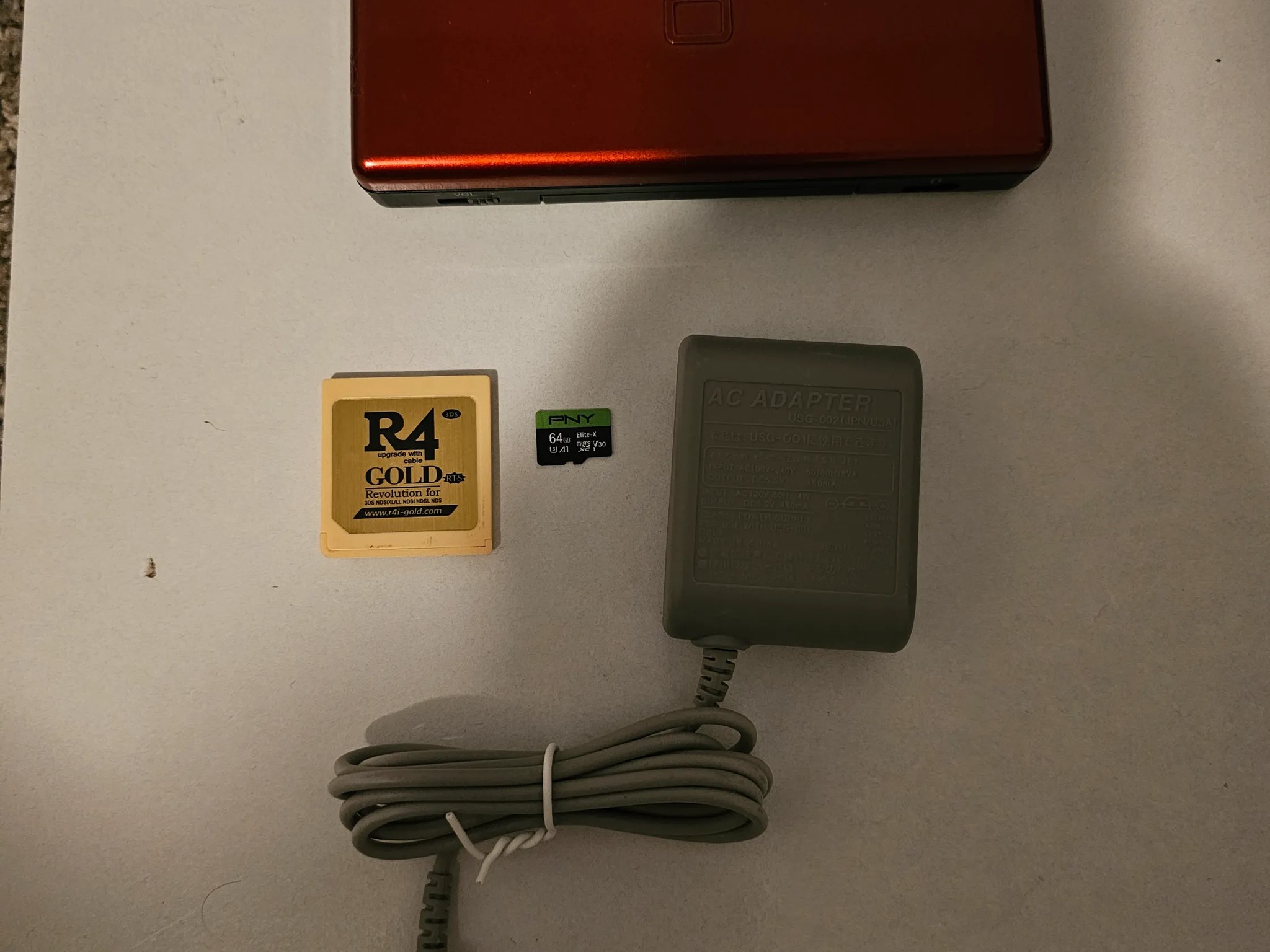 Nintendo DS Lite Red Black