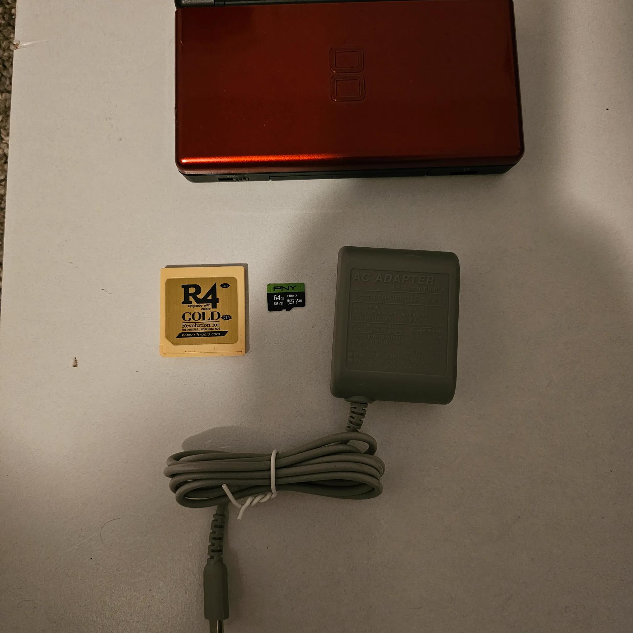Nintendo DS Lite Red Black