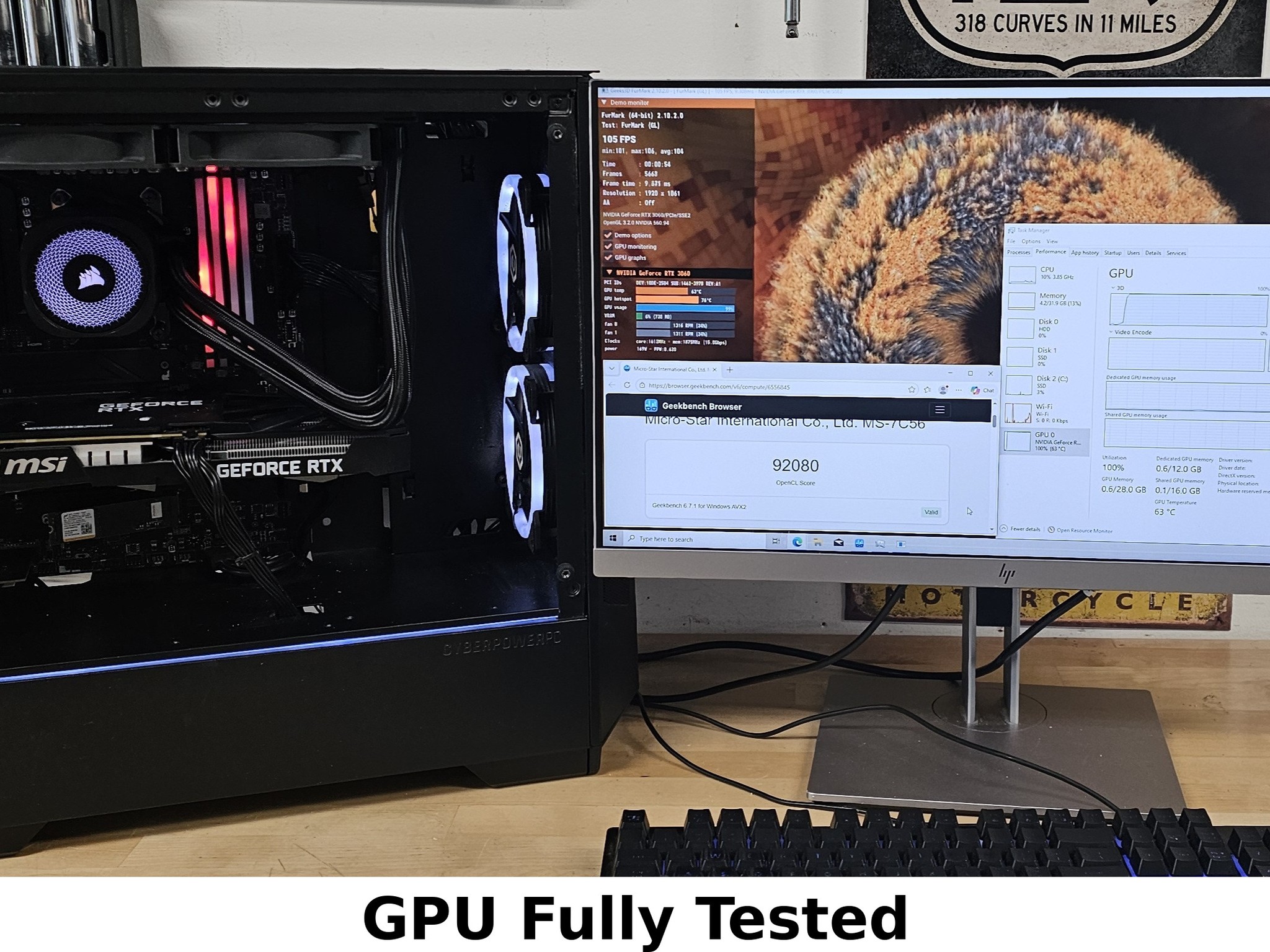 RTX 3060 MSI 12GB