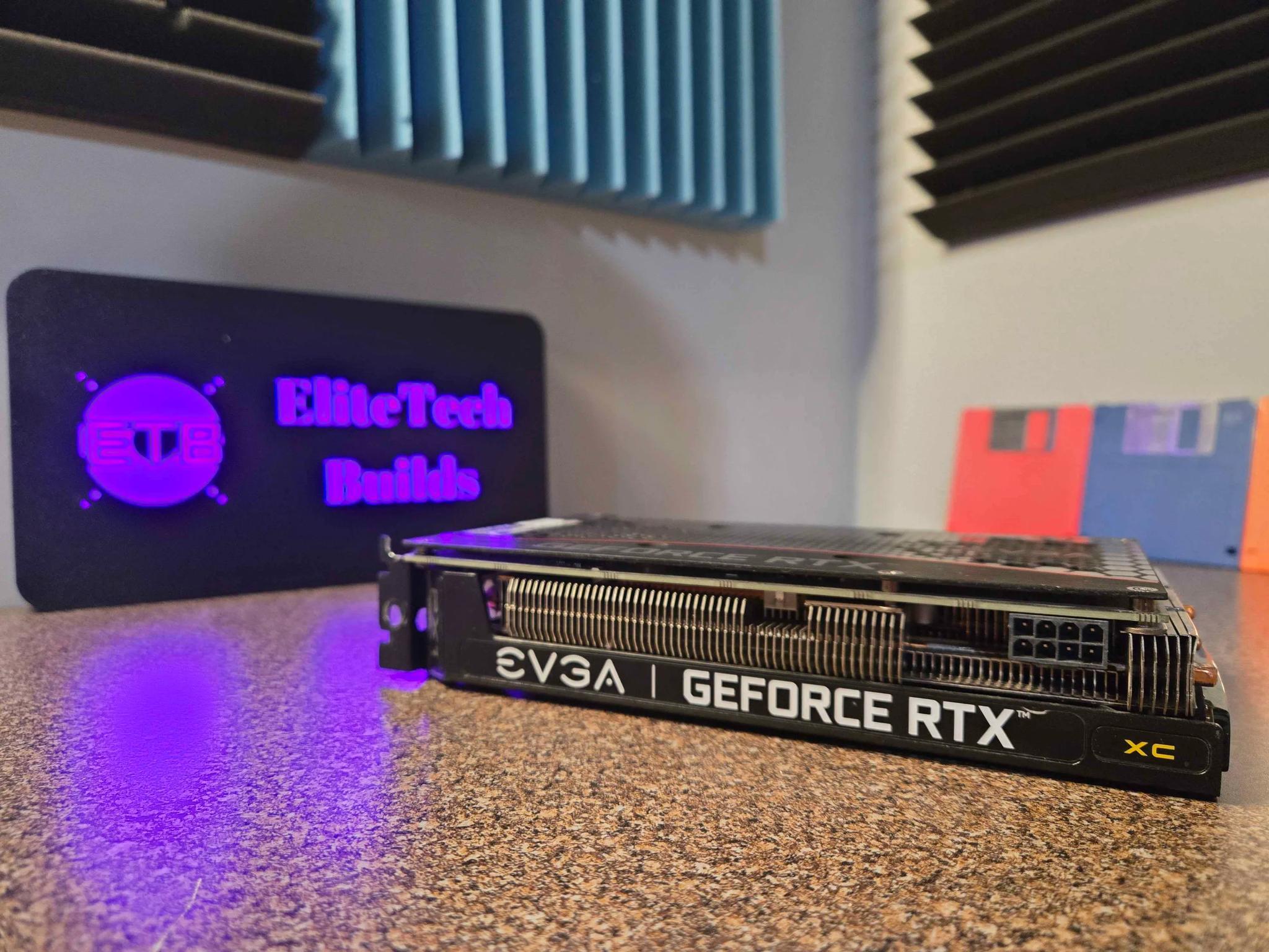 EVGA RTX 3060 Ti XC 8GB GDDR6 two-fan GPU!