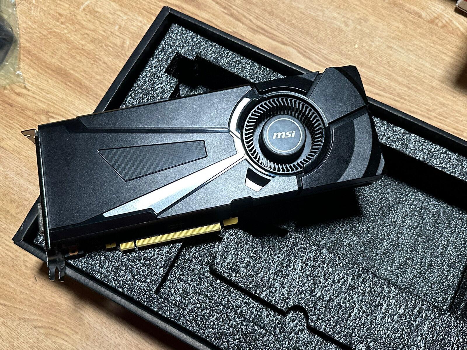 MSI GeForce GTX 1080 8GB Aero GDDR5X Graphic Card