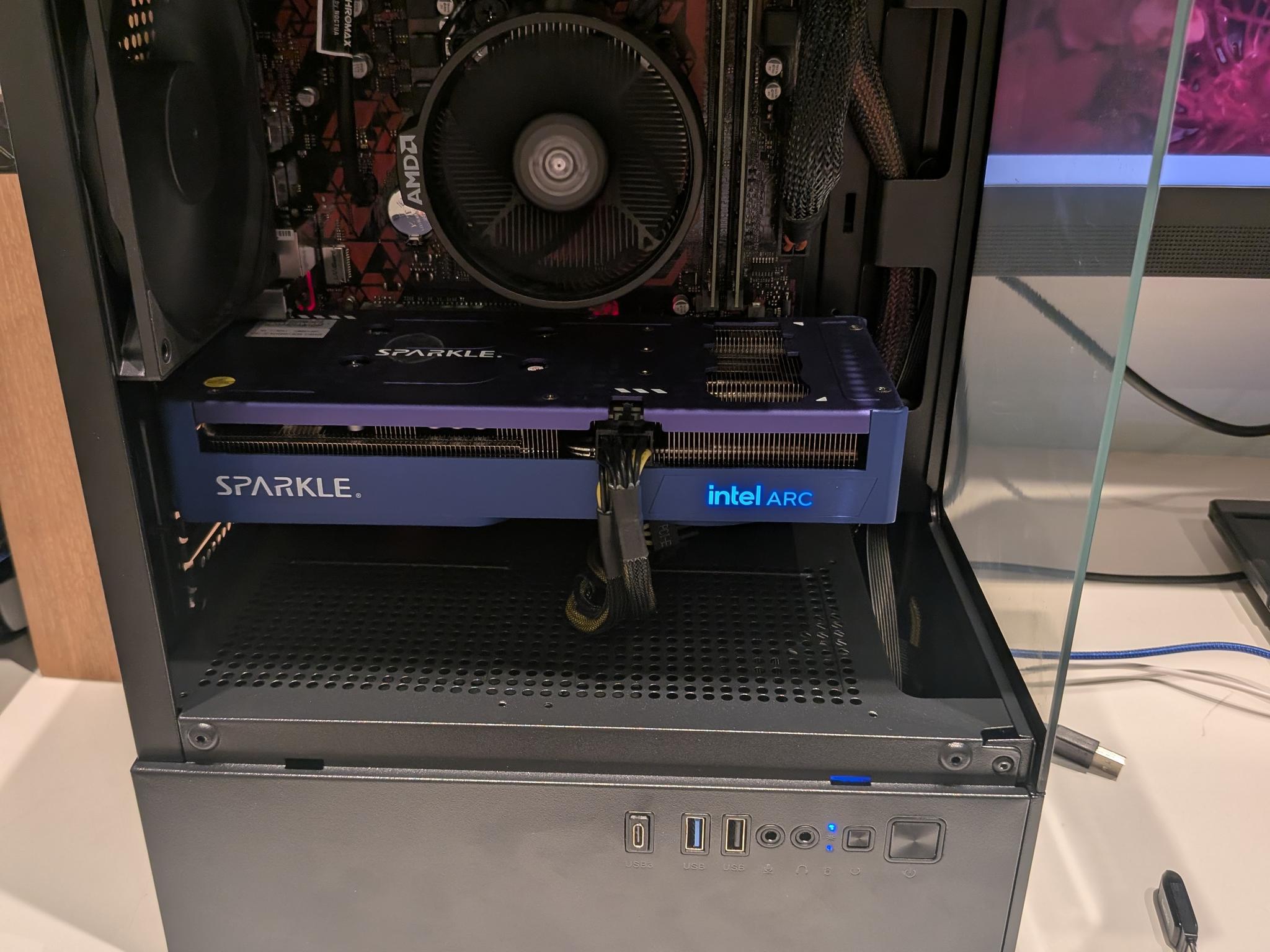 1080p College Hunk - Intel Arc B570, Ryzen 5 5600, 32 GB RAM, 2 TB NVME