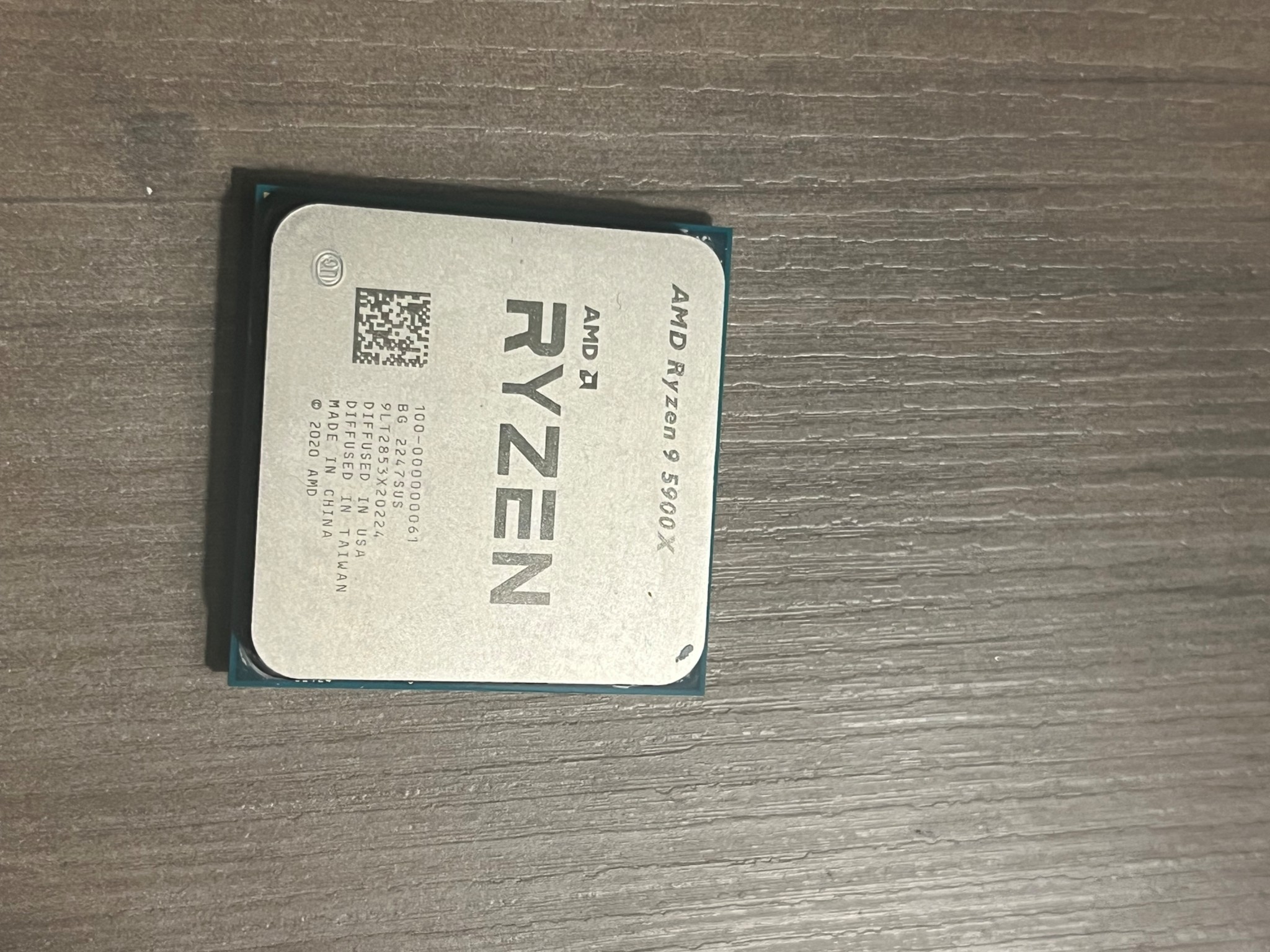 Ryzen 9 5900x CPU