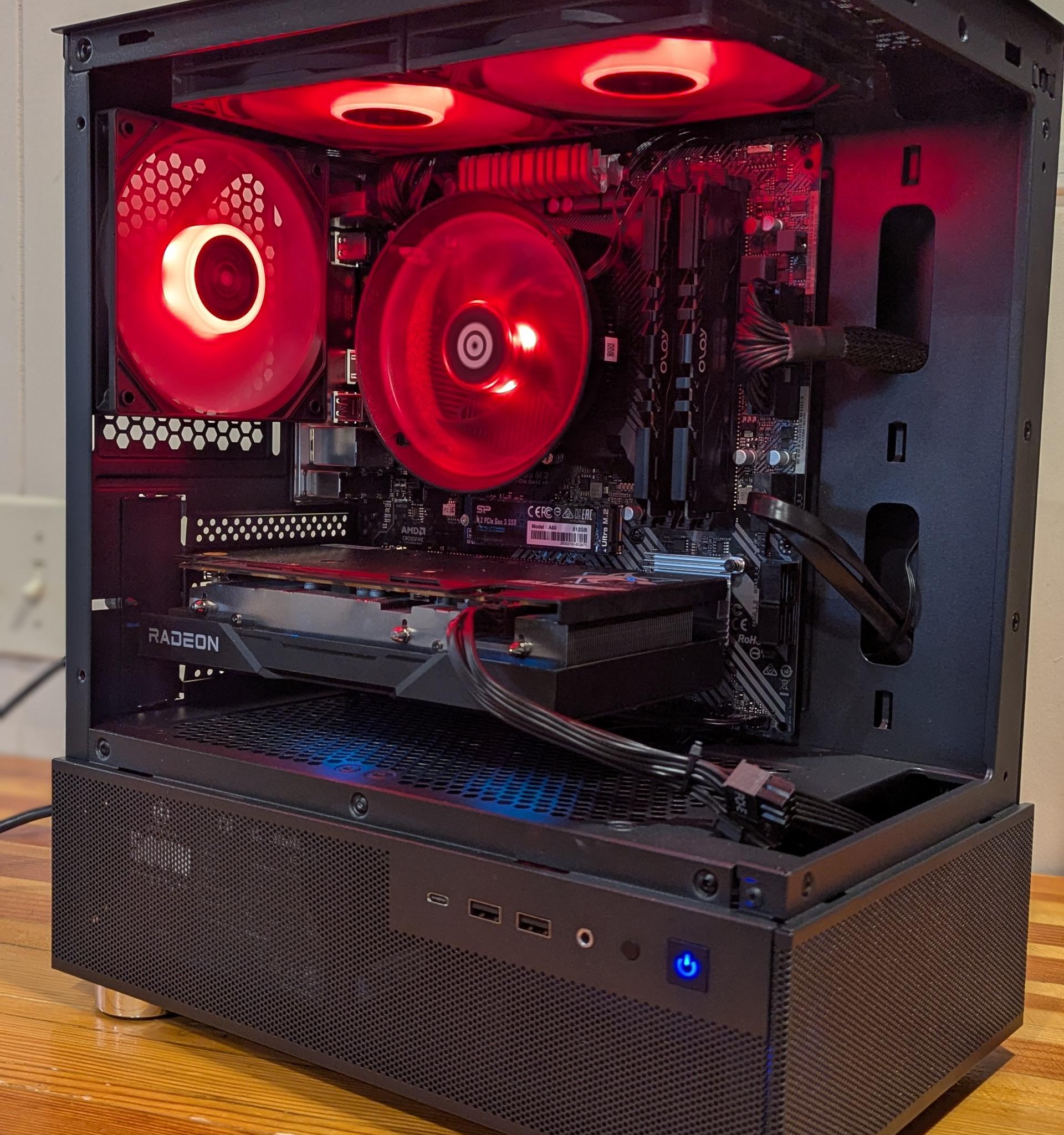 Hellhound RX 6650 XT || Ryzen 5 2600x ||  1080P Gaming PC
