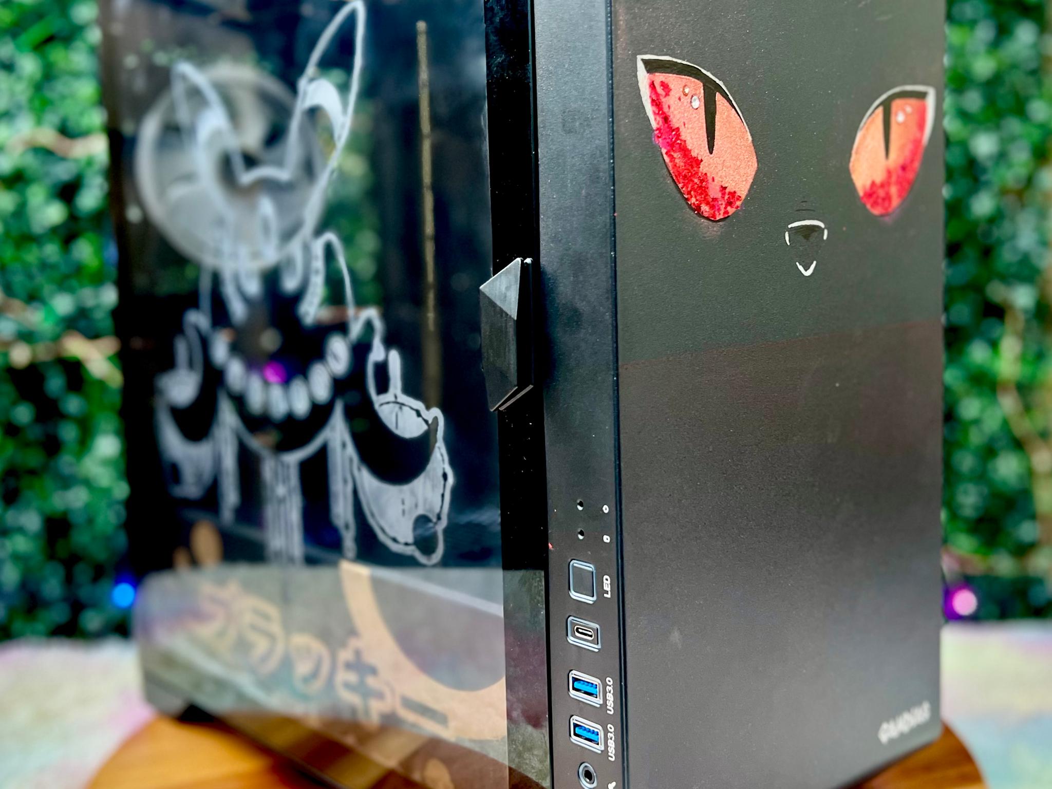 Custom PC Case - Pokemon Umbreon Themed