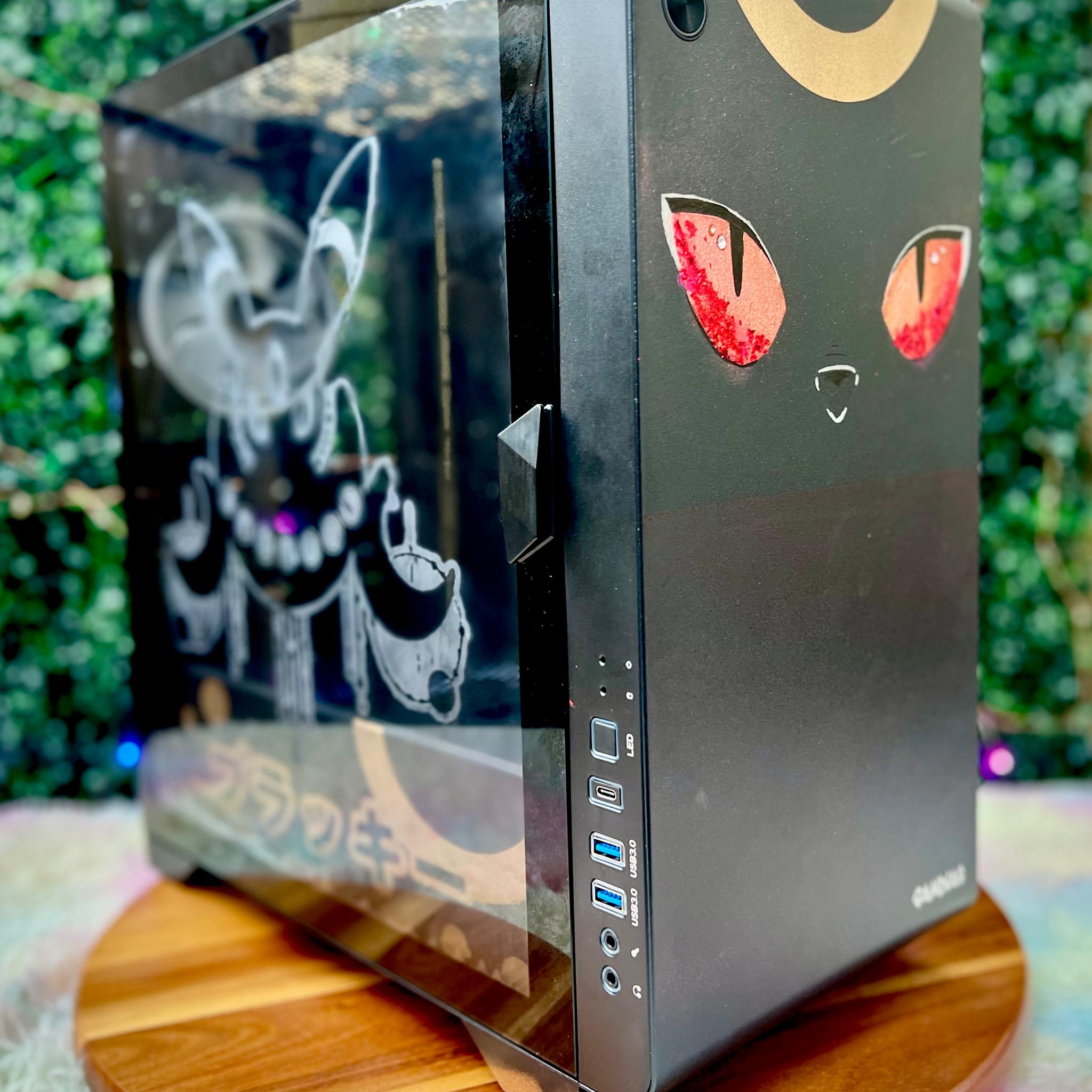 Custom PC Case - Pokemon Umbreon Themed