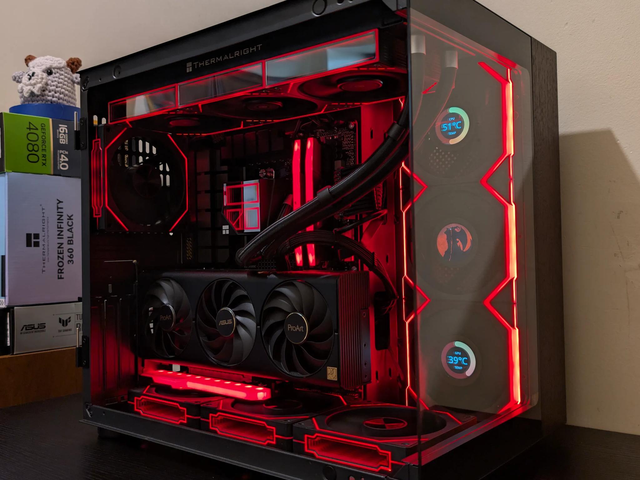 🪙🪵4K Gaming Beast | RTX 4080 | Ryzen 9 7900X | 2TB SSD | 32GB RAM | WiFi 6 & Bluetooth🪵🪙