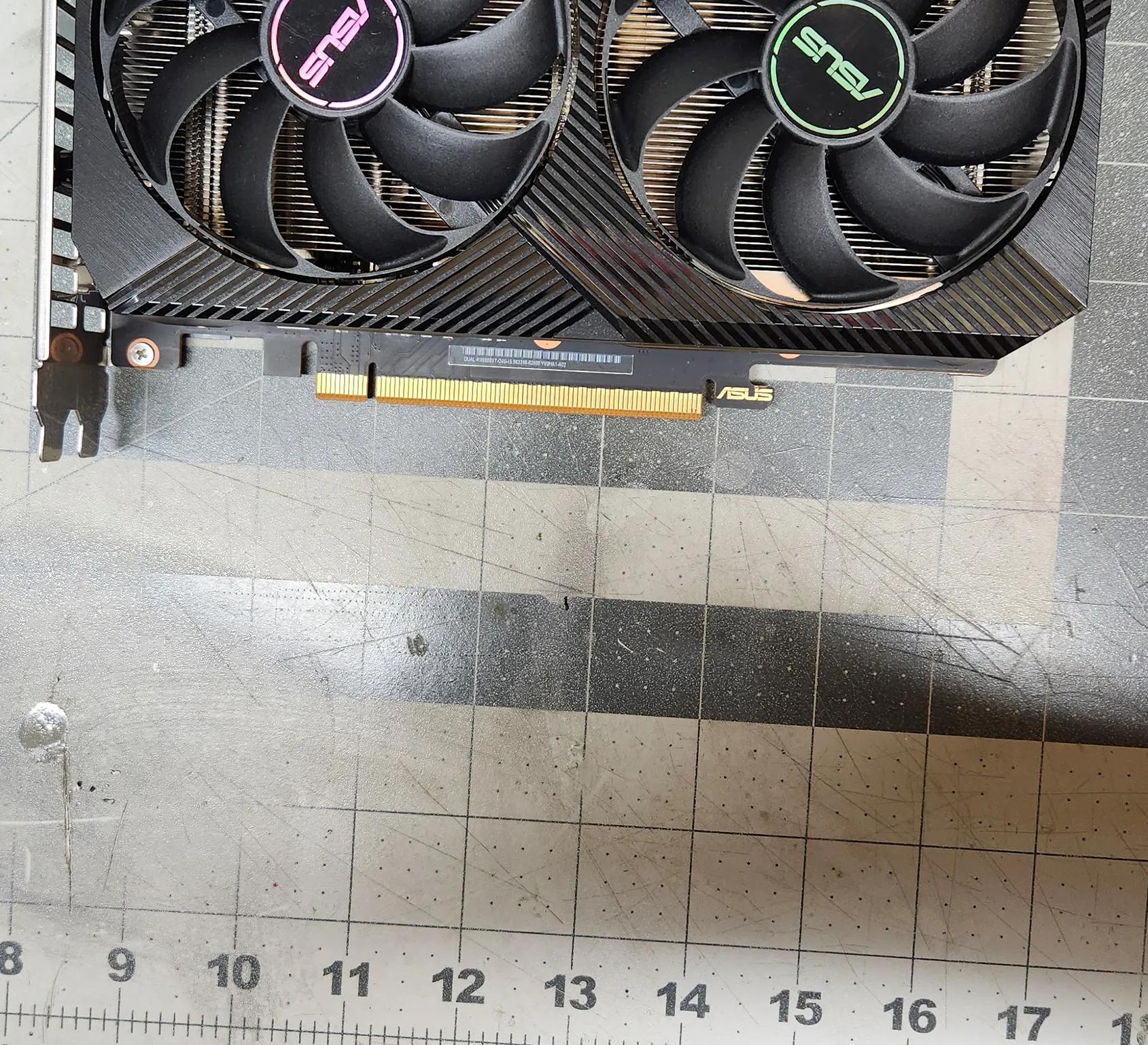 Lightly used ASUS Dual AMD Radeon RX 6500 XT OC Edition 4GB GDDR6