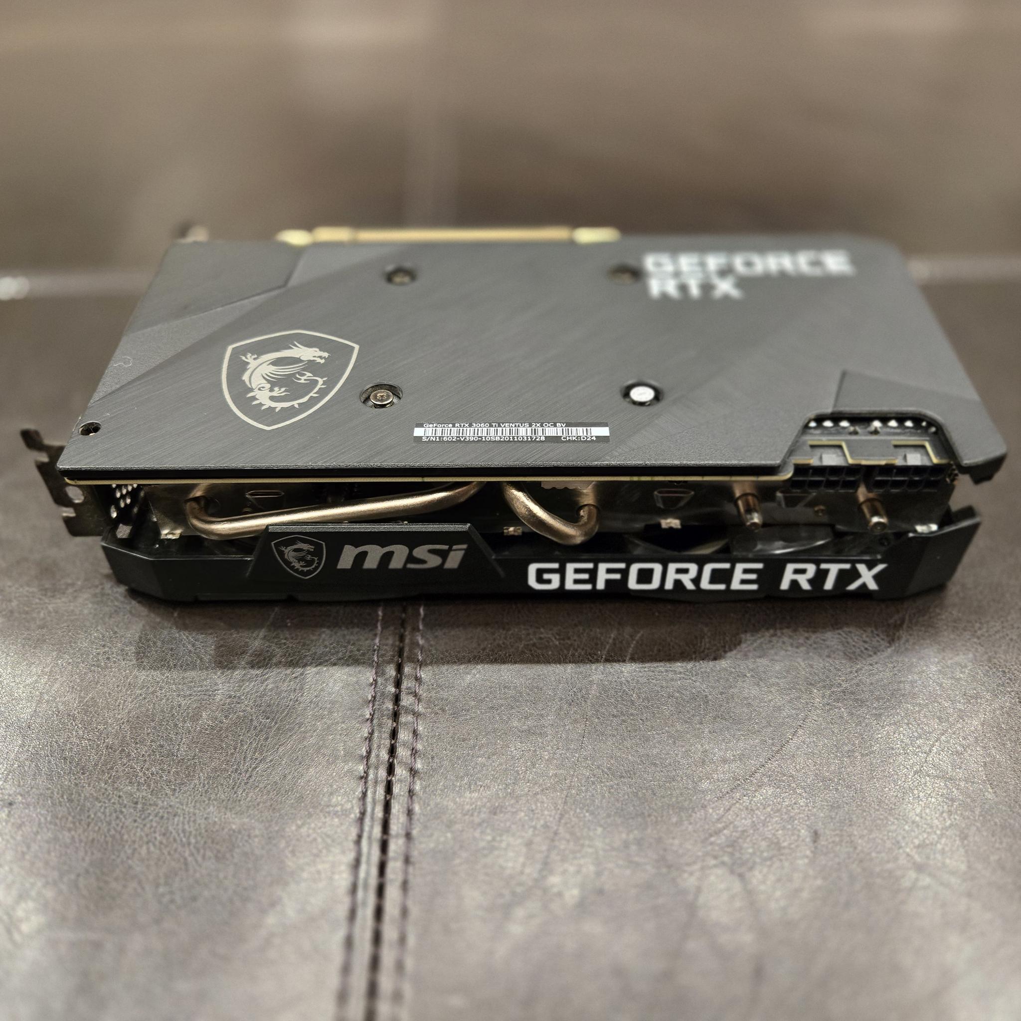 MSI Ventus 2X RTX 3060Ti 8GB - READ