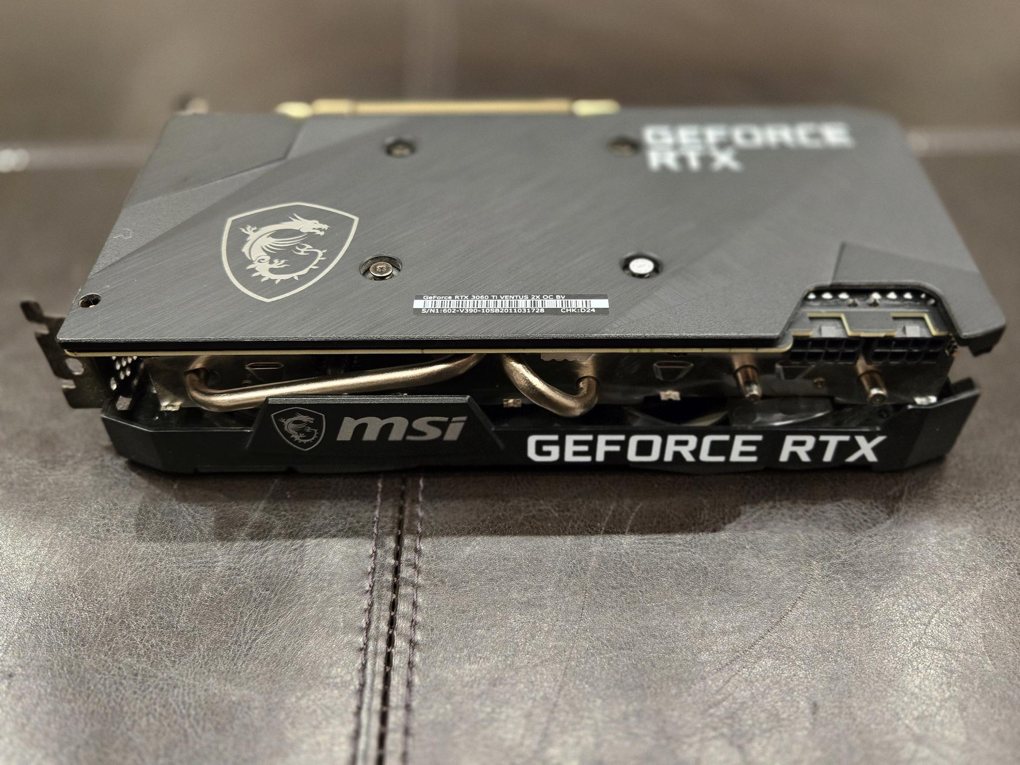 MSI Ventus 2X RTX 3060Ti 8GB - READ