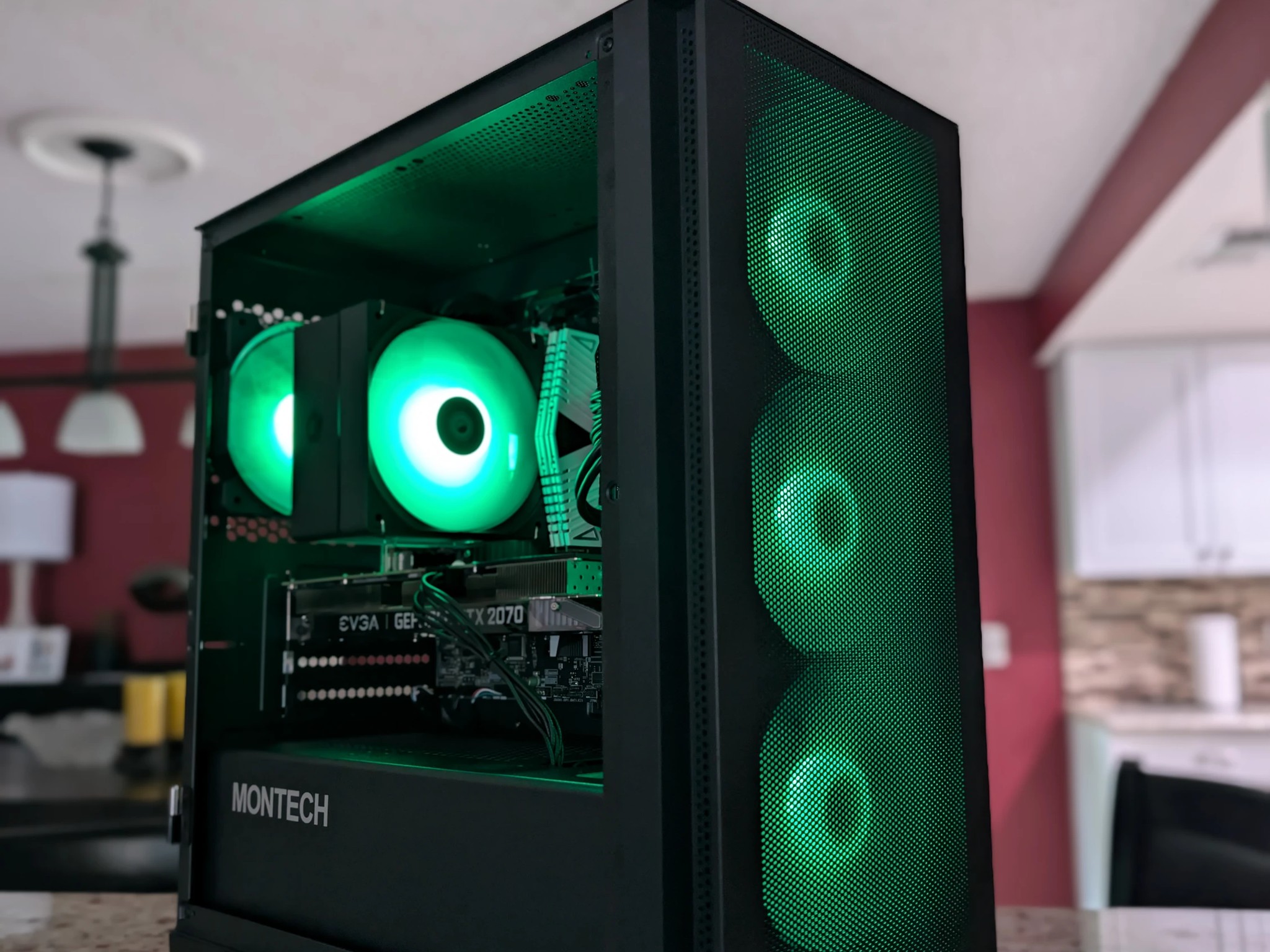 FAST RTX 2070 + i5 Custom RGB Gaming PC