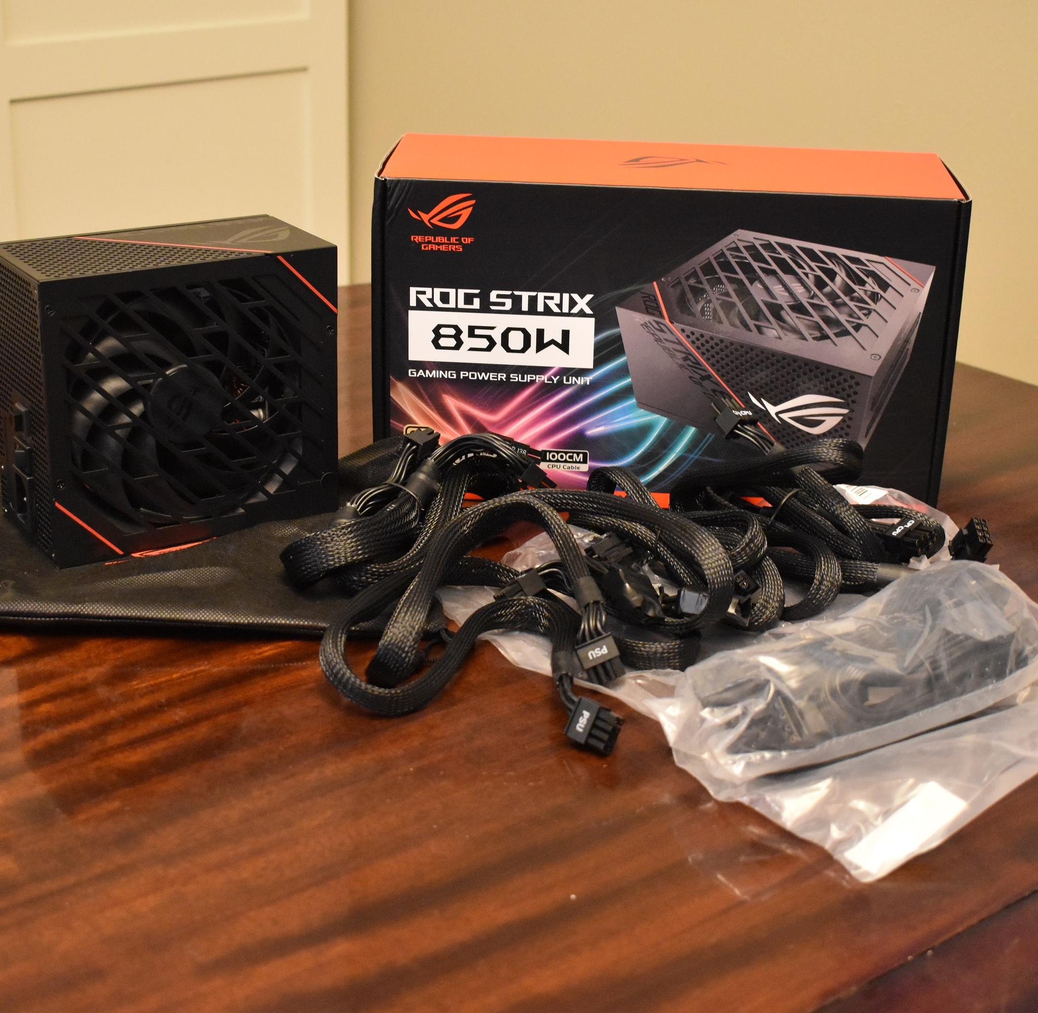 ASUS ROG Strix 850W ATX Power Supply (PSU) 80+ Gold Certified 
