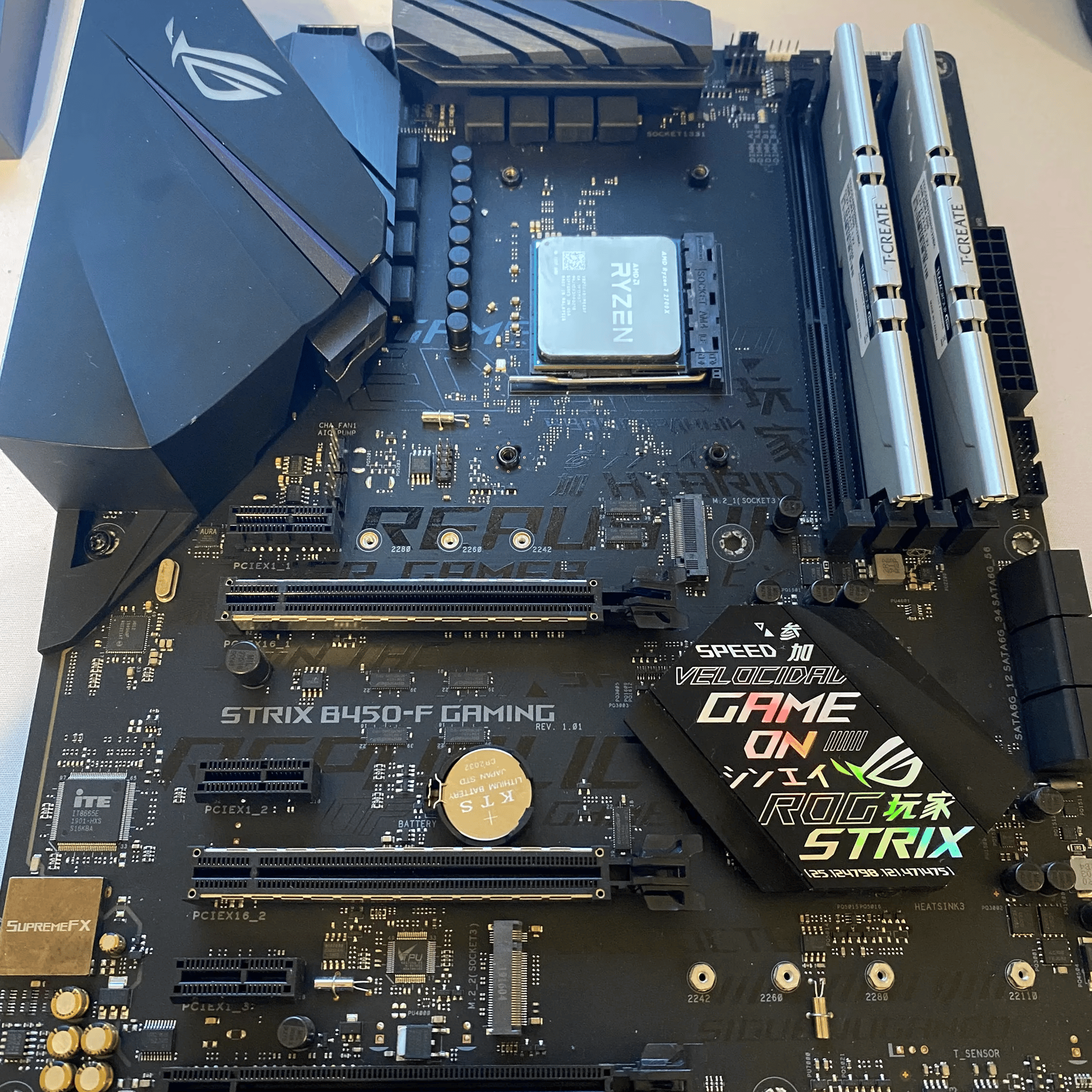 Ryzen 7 2700x - B450 Motherboard - 16gb Ram