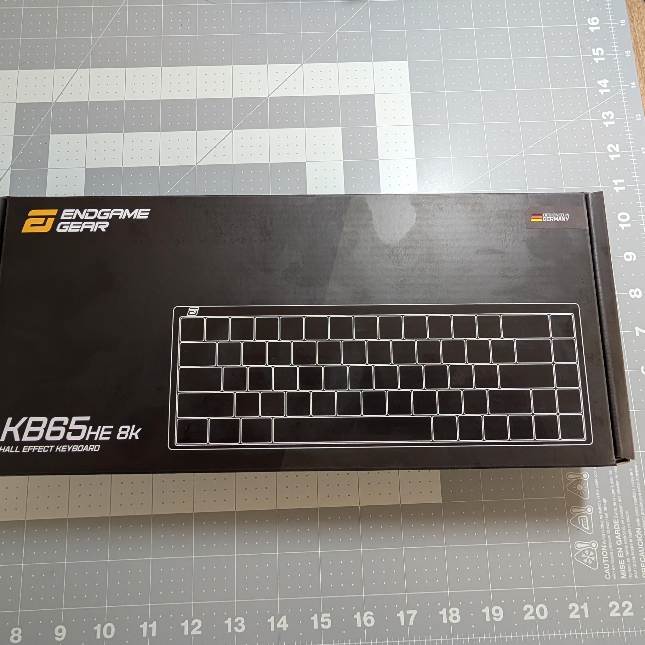 [OPEN BOX] Endgame Gear KB65HE 8k - Hall Effect - Creamy Switches