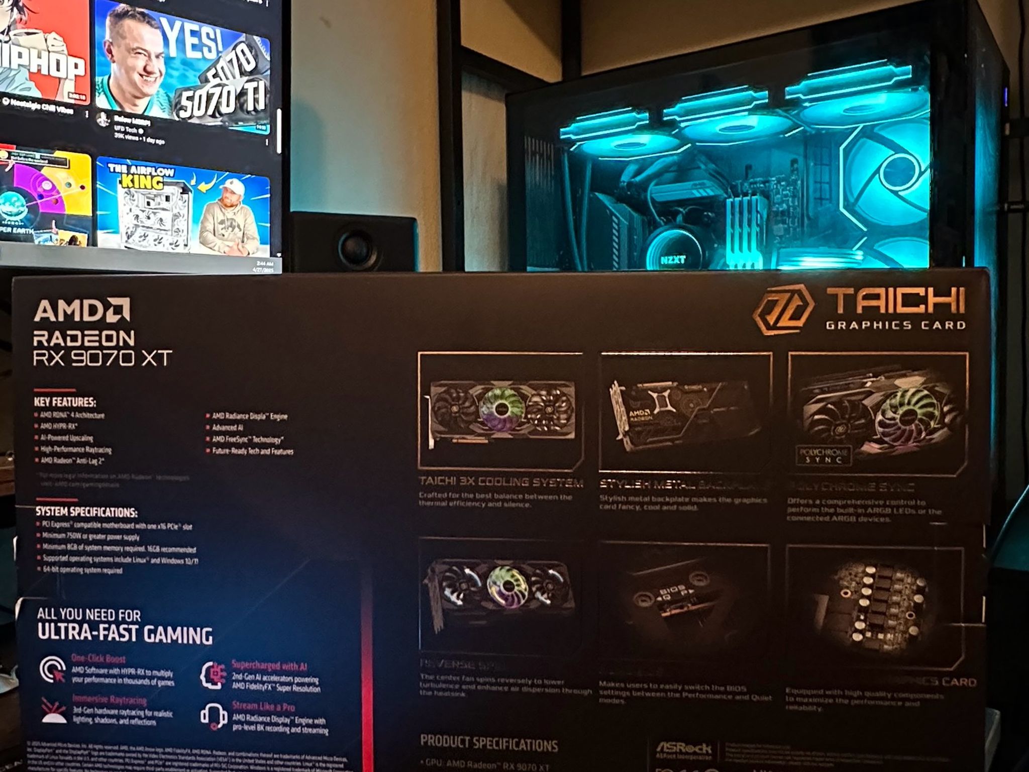 AMD Radeon™ RX 9070 XT Taichi 16GB OC