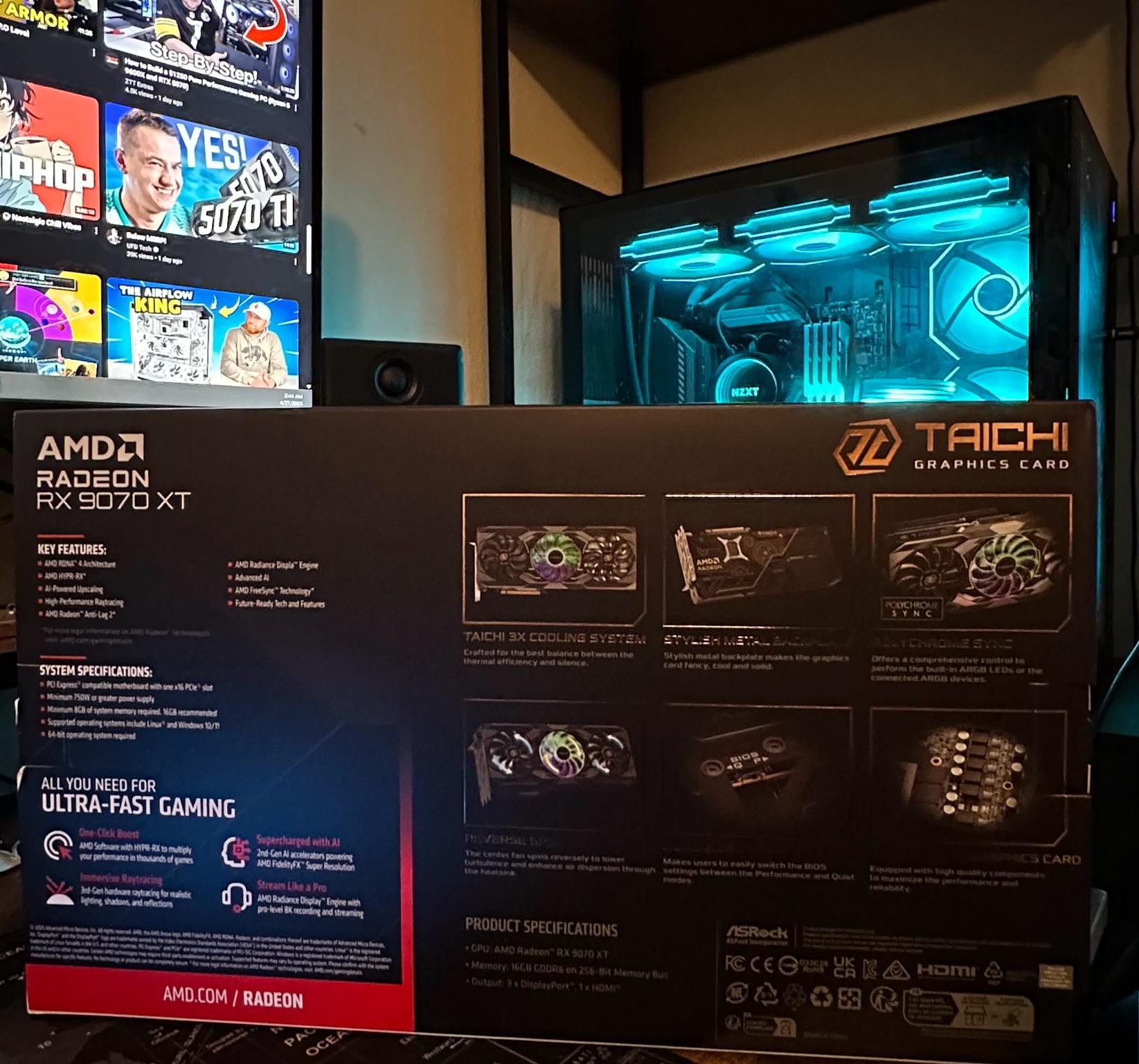 AMD Radeon™ RX 9070 XT Taichi 16GB OC