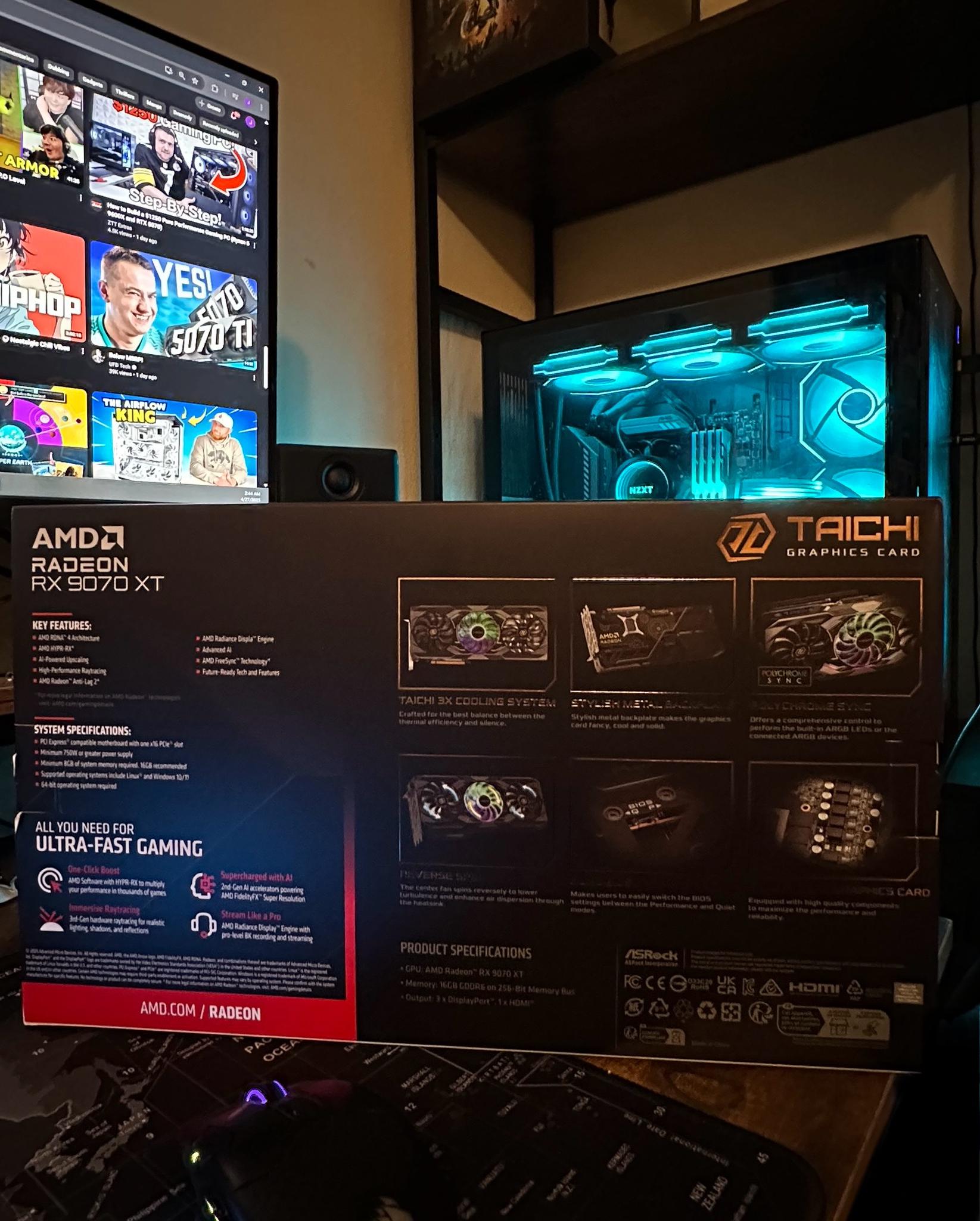AMD Radeon™ RX 9070 XT Taichi 16GB OC