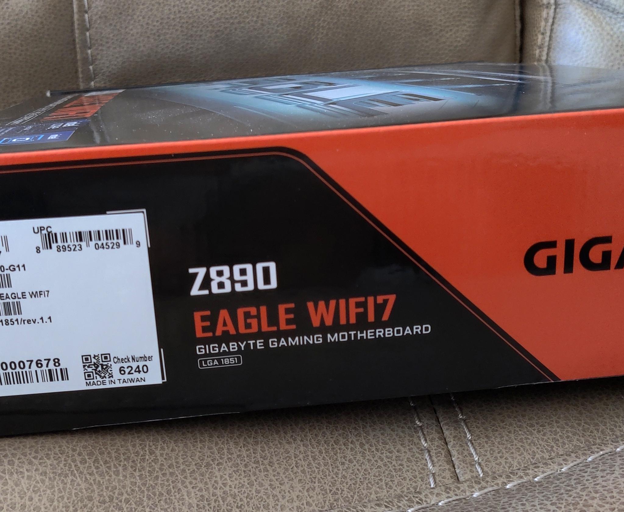 Gigabyte Z890 Eagle Wifi7, New Intel® Core™ Ultra Motherboard
